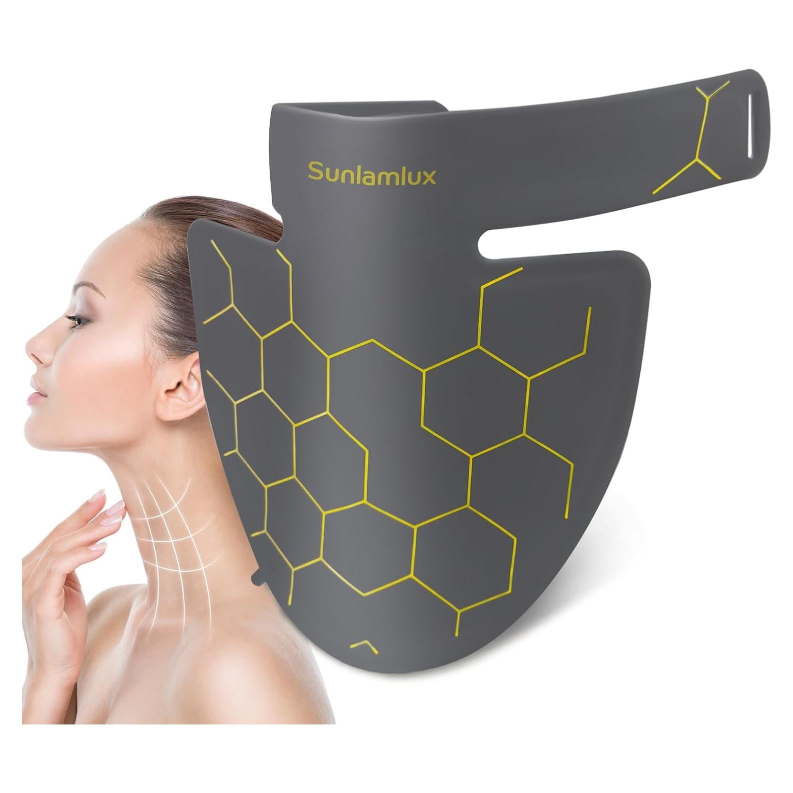 Terapia de Luz Roja Portátil Sunlamlux 660nm 850nm para Cara y Cuello