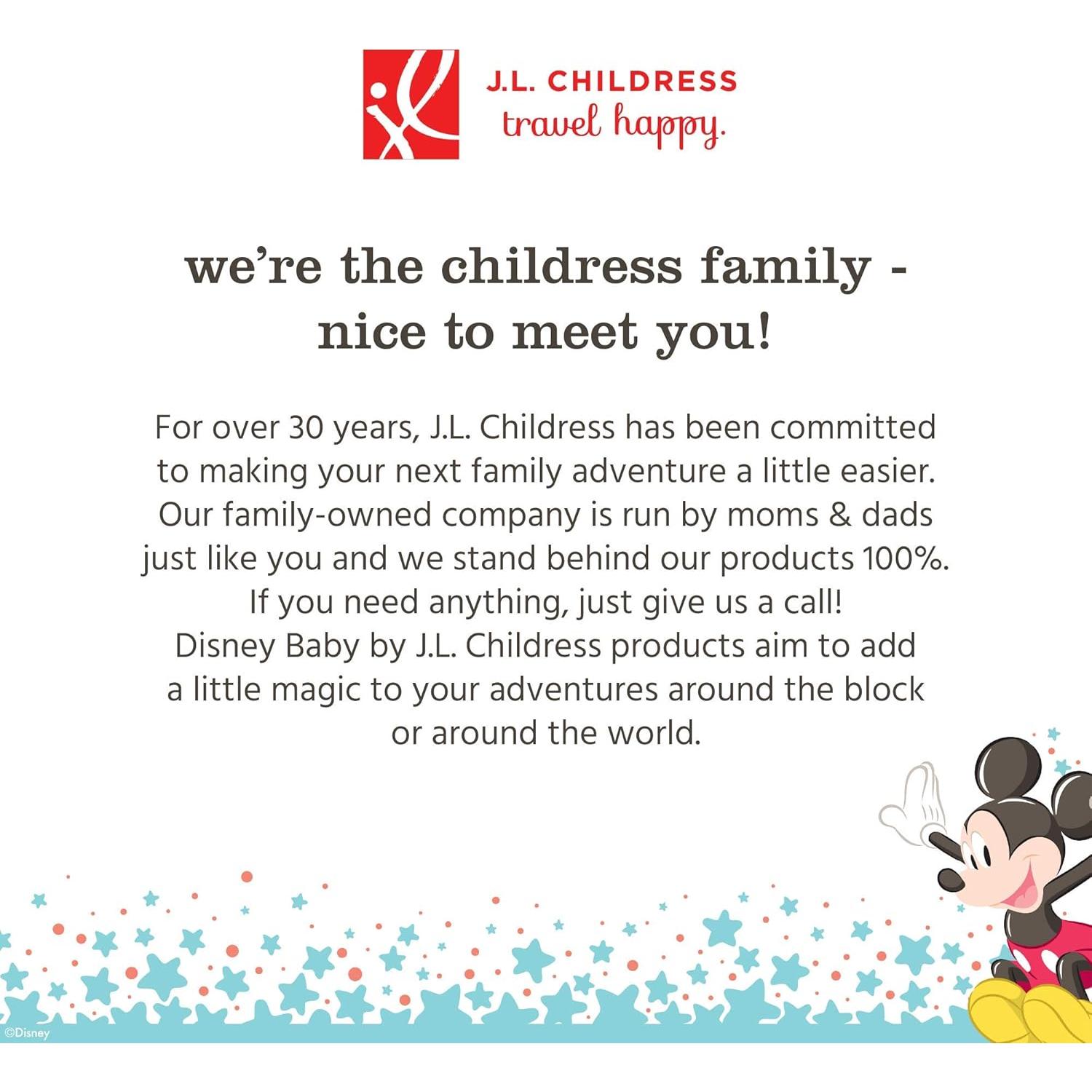 Organizador para Cochecito J.L. Childress Mickey Negro