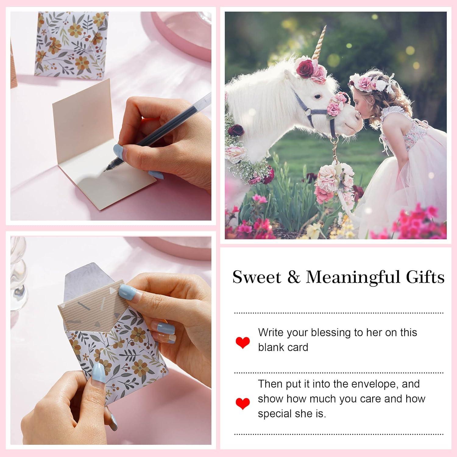 Collar de Unicornio Hidepoo con Corazón CZ 45.72 cm Oro