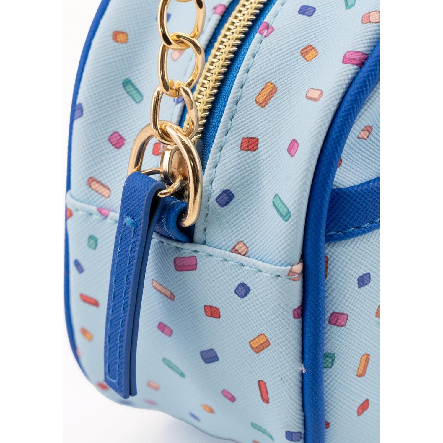 Bolso Cruzado Bluey para Mujeres | Vinilo Metálico Sprinkles