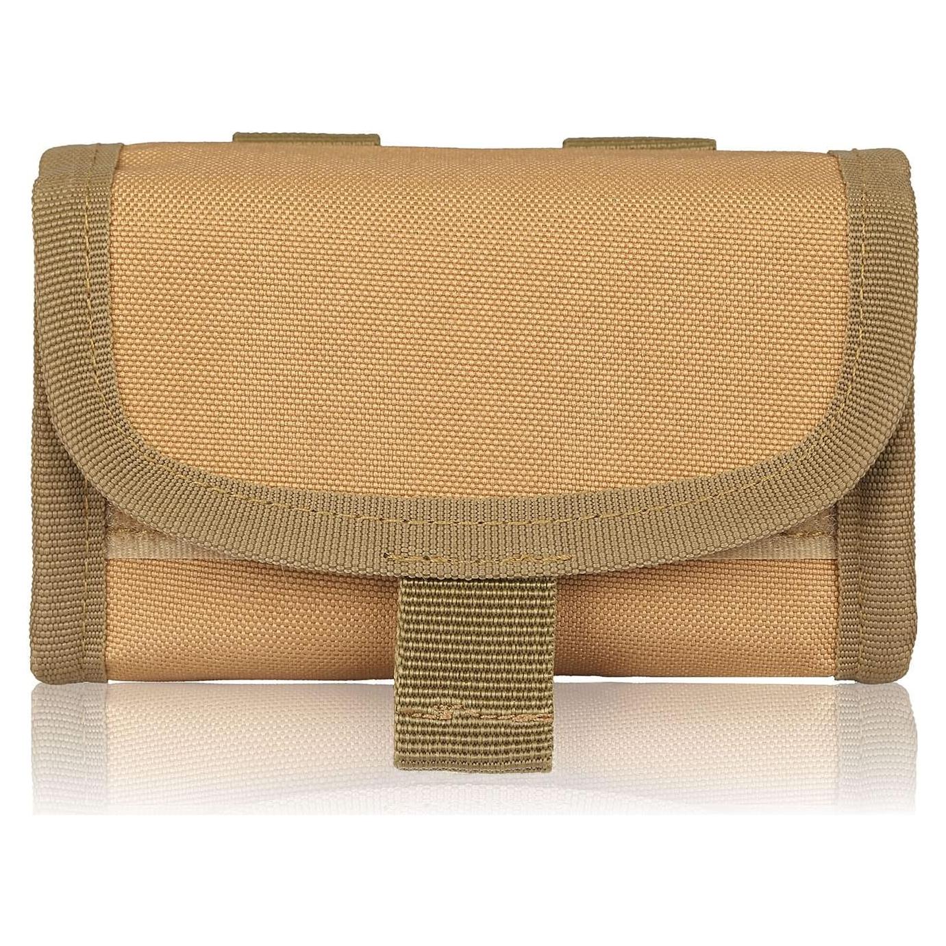 Portacartuchos Táctico PanbooX Caqui 12/20G Nylon Molle