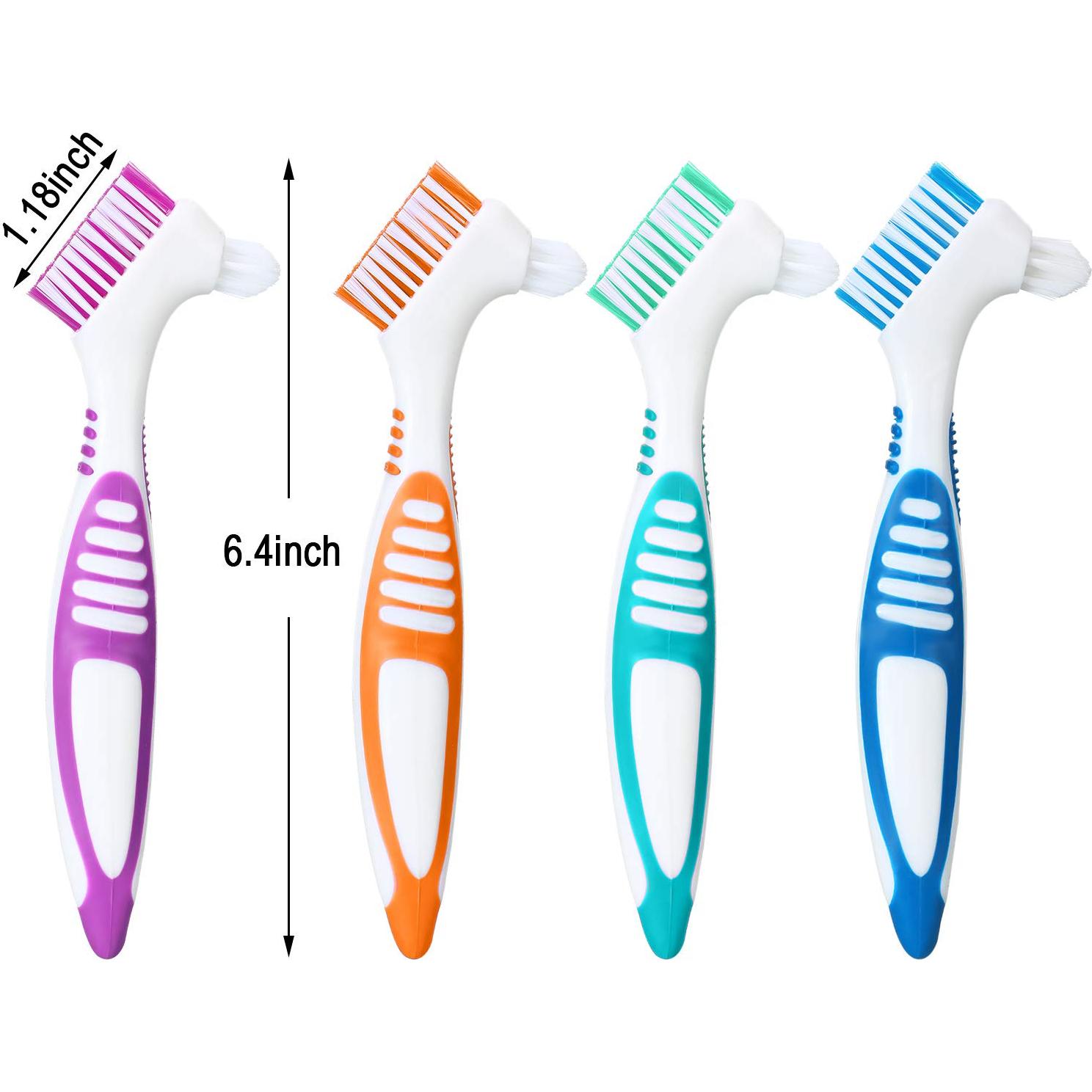 Cepillos de Dentaduras WILLBOND 6 Piezas con Estuche