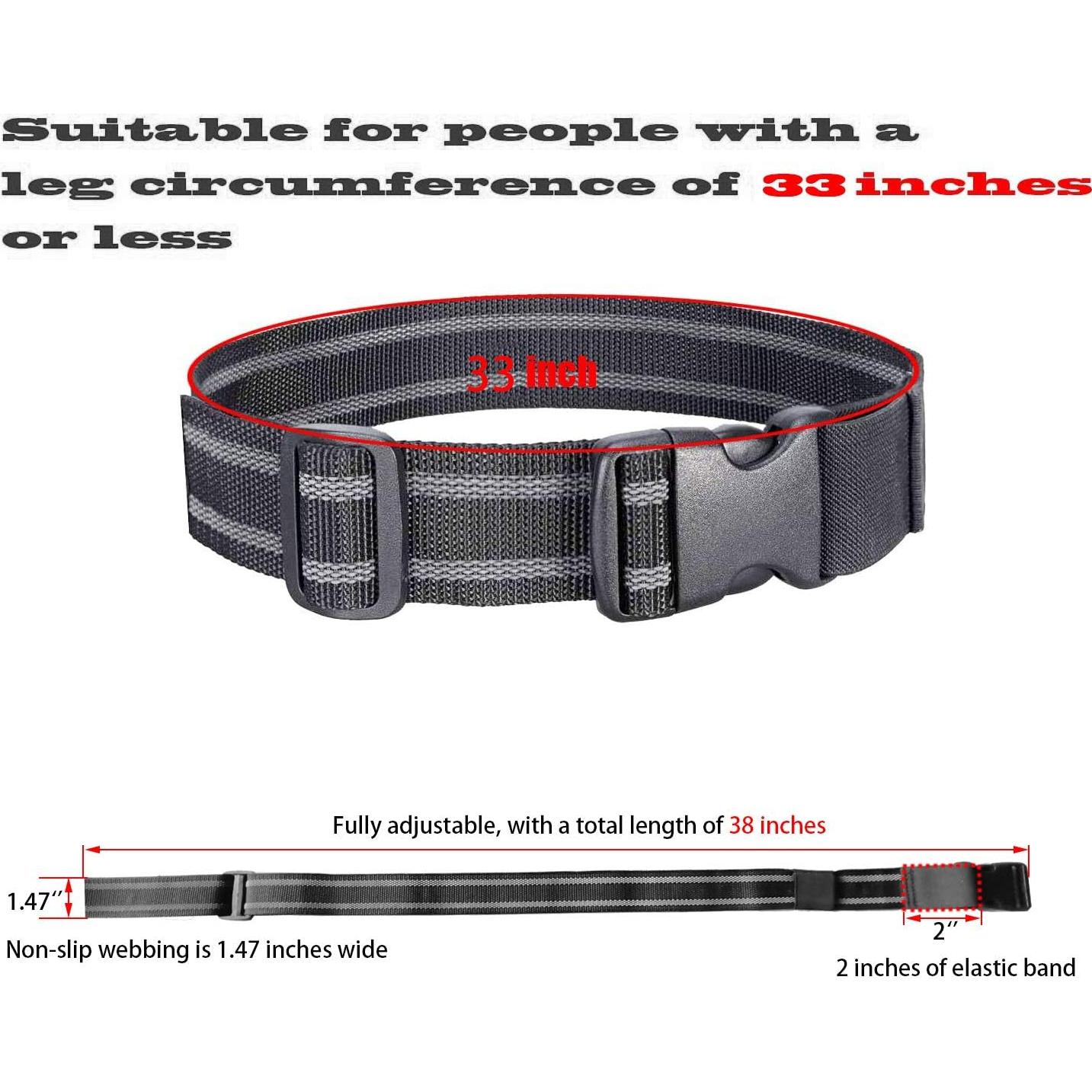 Correa de pierna táctica ONE WVW PIN 90cm ajustable