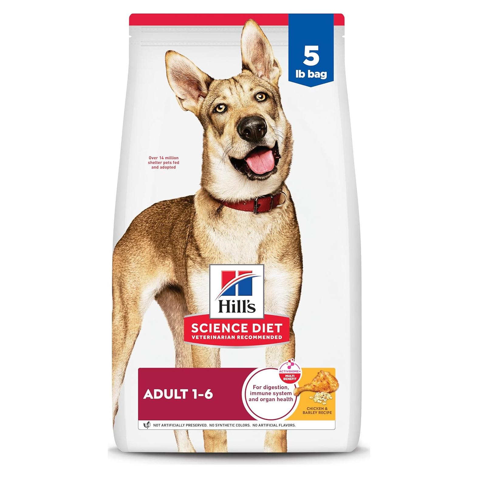 Comida Seca para Perros Hill's Science Diet Pollo y Cebada 2.27 kg