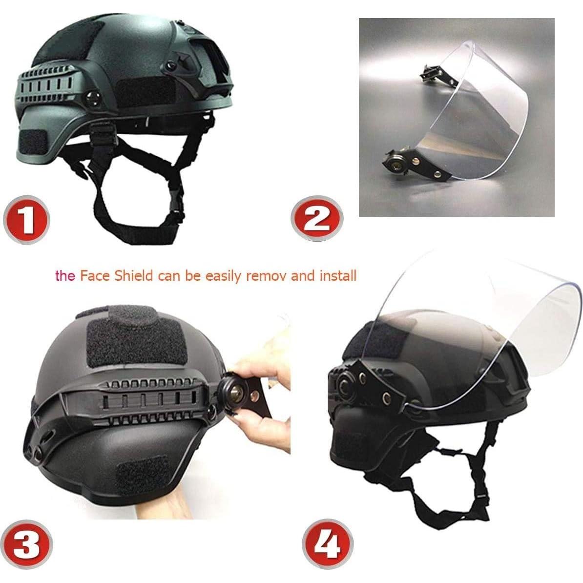 Casco Táctico N/W MICH 2000 ACH Ajustable para Airsoft