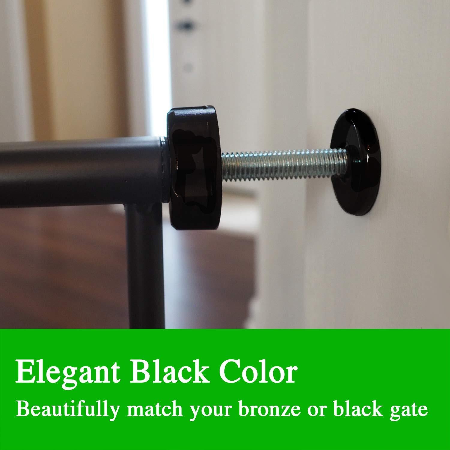 Varillas de Eje Extra Largas M8 para Puertas de Seguridad Bebés y Mascotas - Paquete de 4