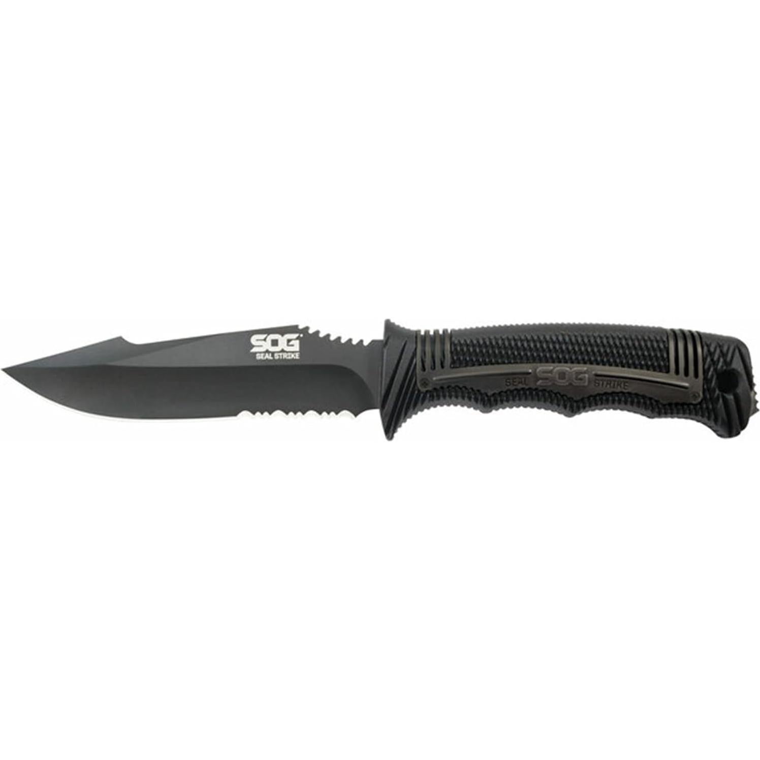 Cuchillo Táctico SOG Seal Strike con Funda de Lujo 12.4 cm