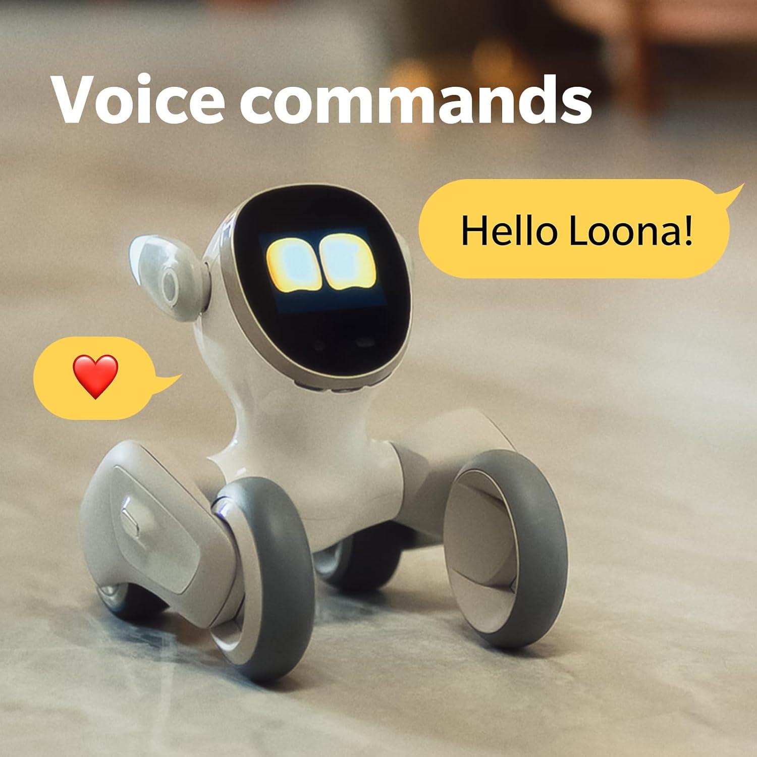 Perro Robot Inteligente Loona BYD KYO04LN01 - Interacción y Juegos