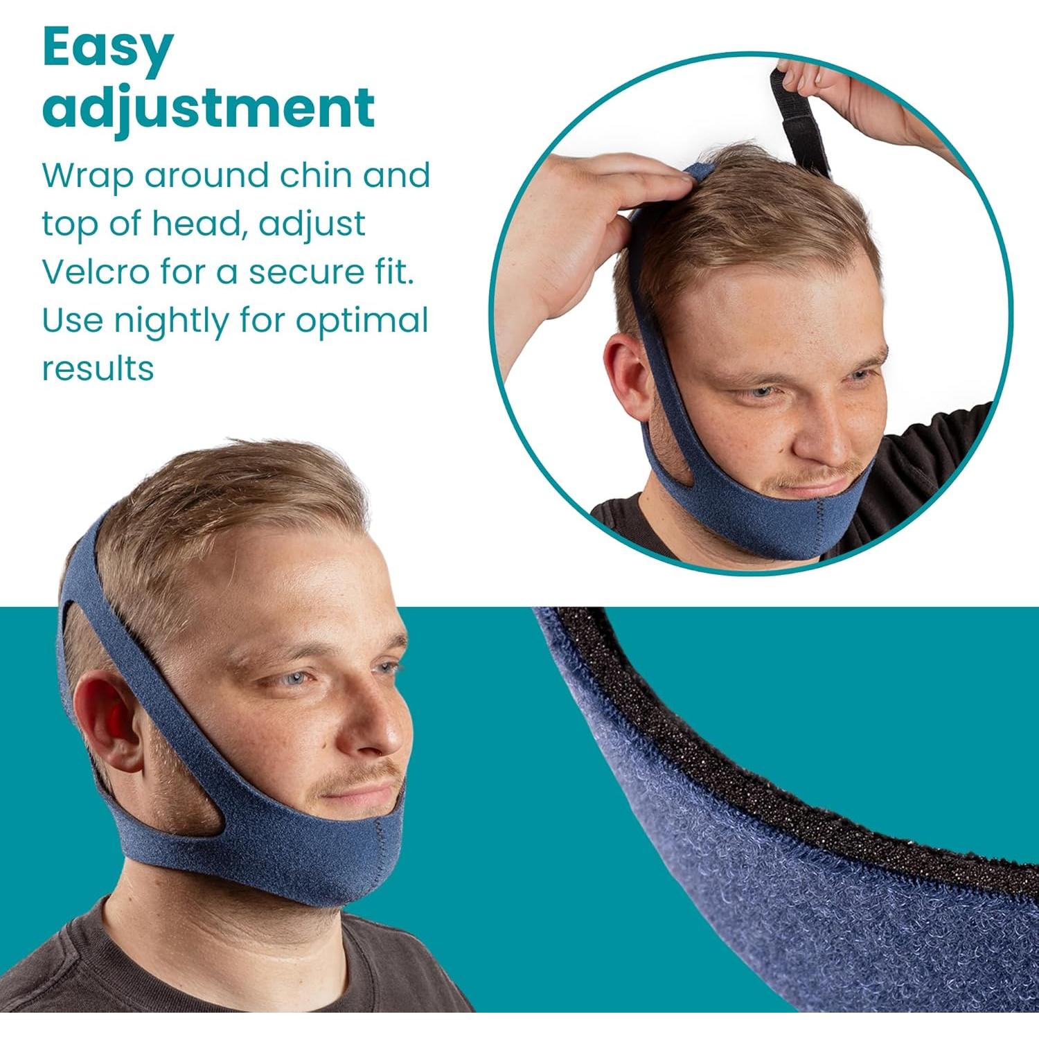 Correa para Barbilla XL LifeSource Anti Ronquidos Ajustable