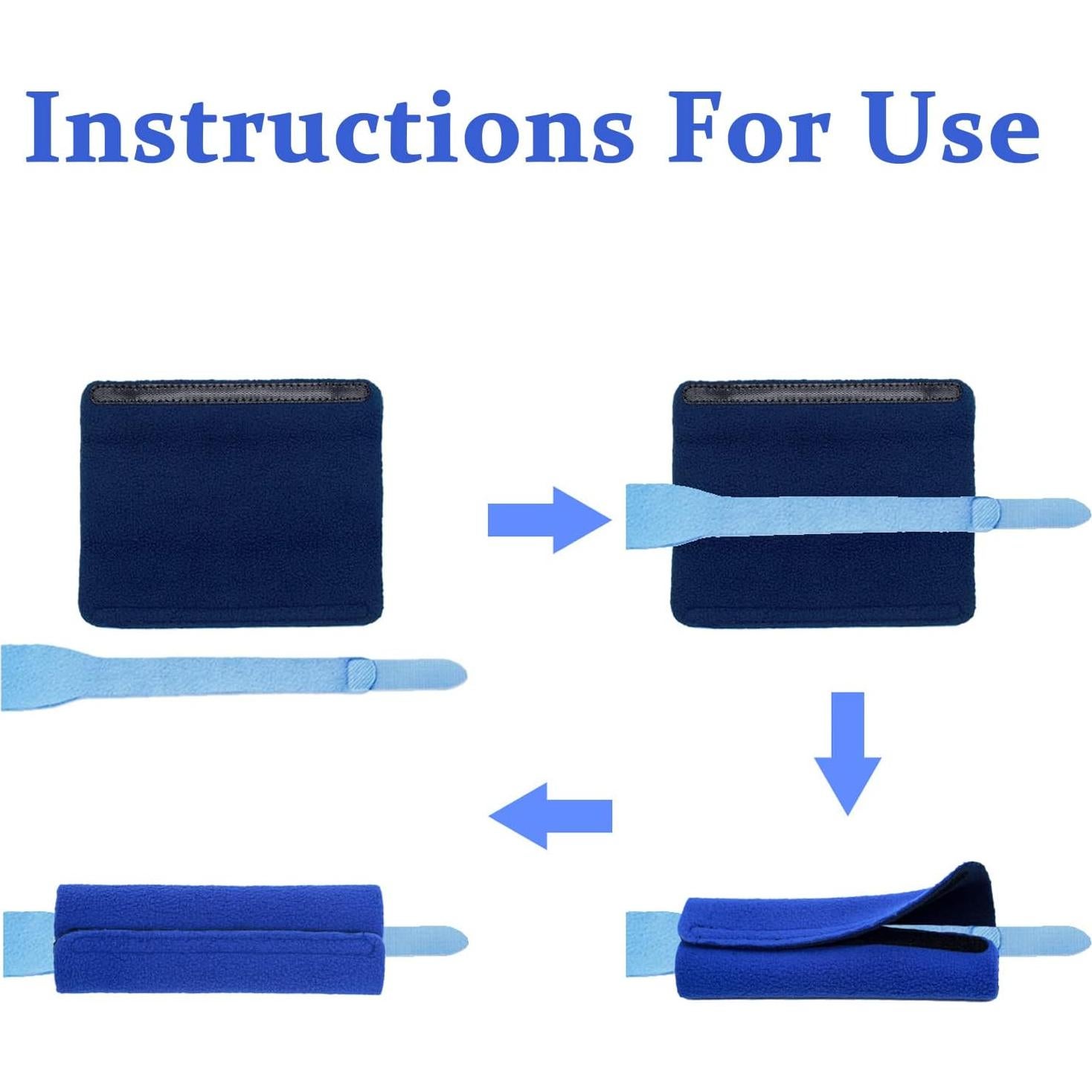 Fundas Suaves para Correas de Máscara NATAKU - 8 Paquetes