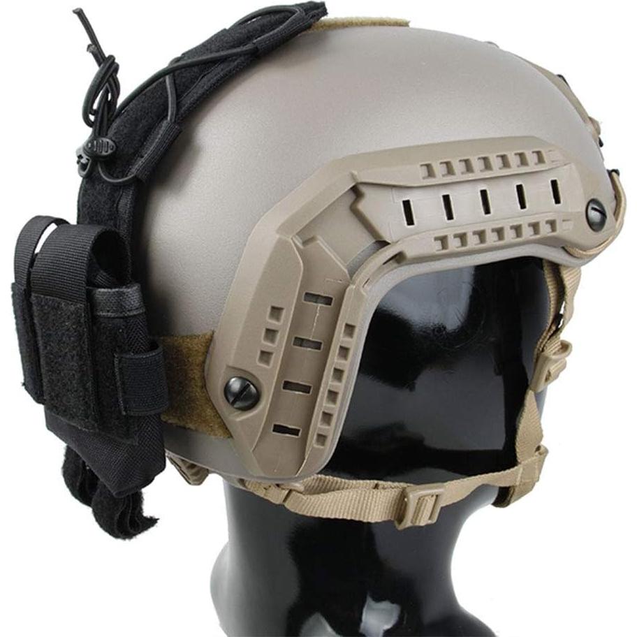 Funda de Batería AOUTACC MK2 para Casco Táctico Negro