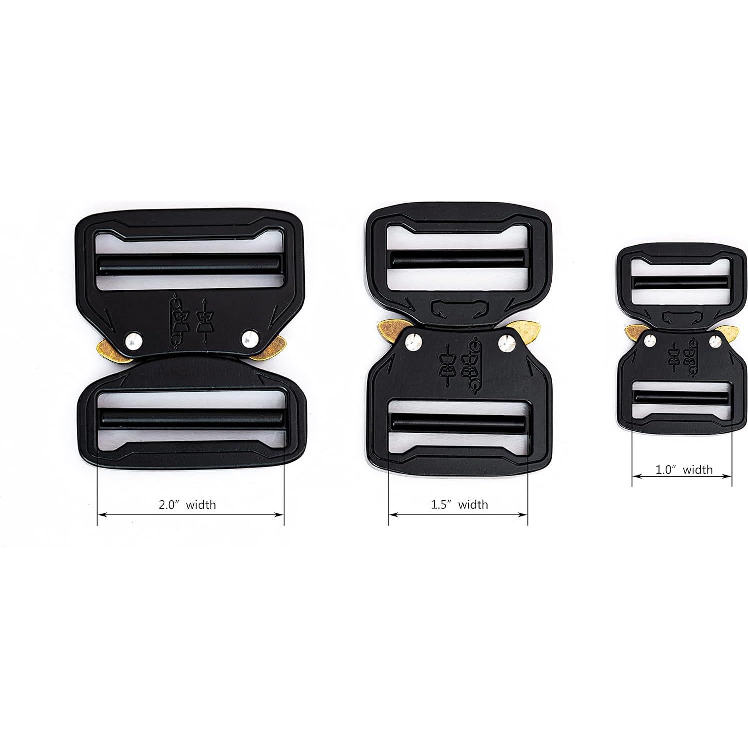 Hebilla de Cinturón Táctico LIIIIIIKES SB-12B Ajustable