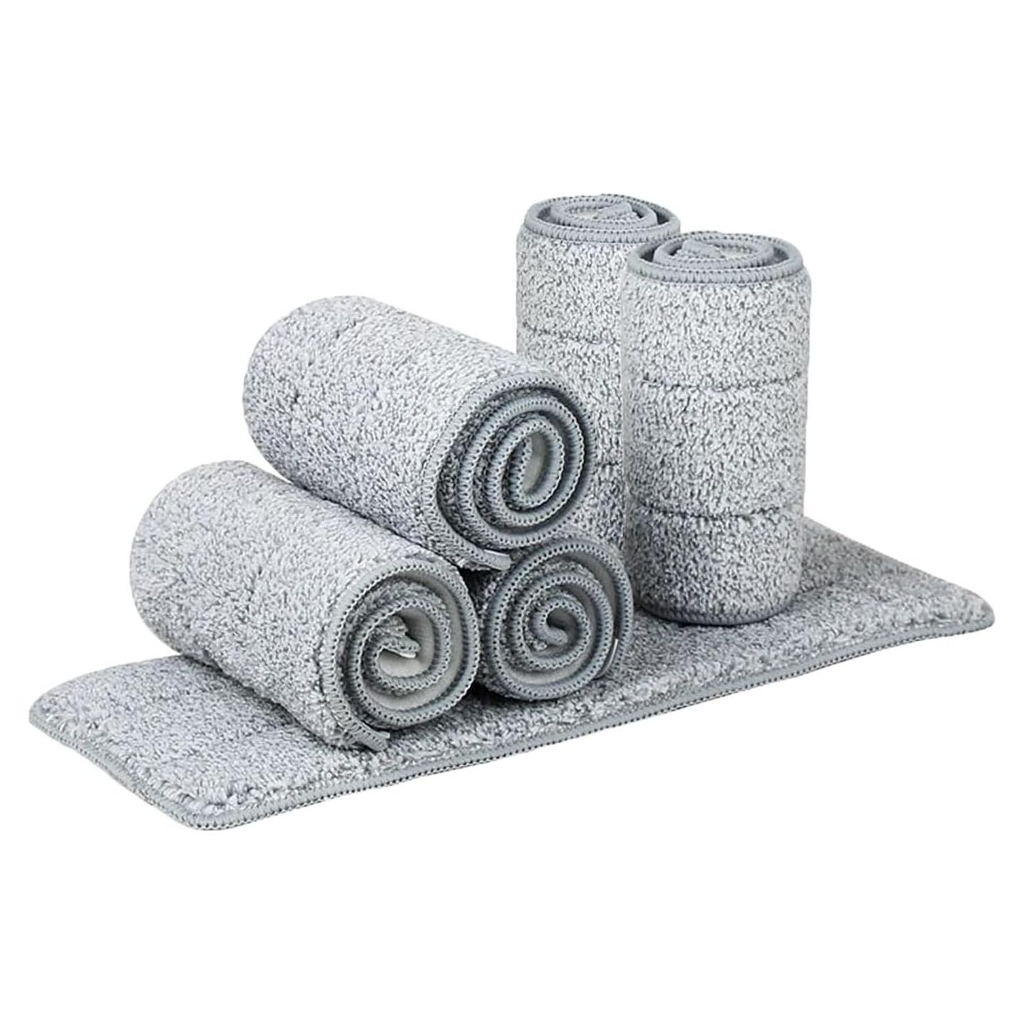 Paños de trapeador de microfibra SUNKI 32" Reemplazo 6 unidades