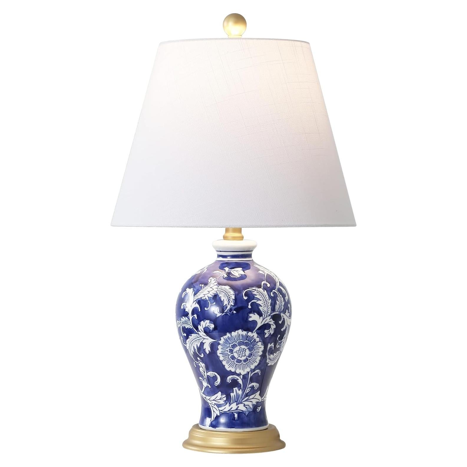 Lámpara de Mesa JONATHAN Y JYL3009E 61 cm Cerámica Floral LED