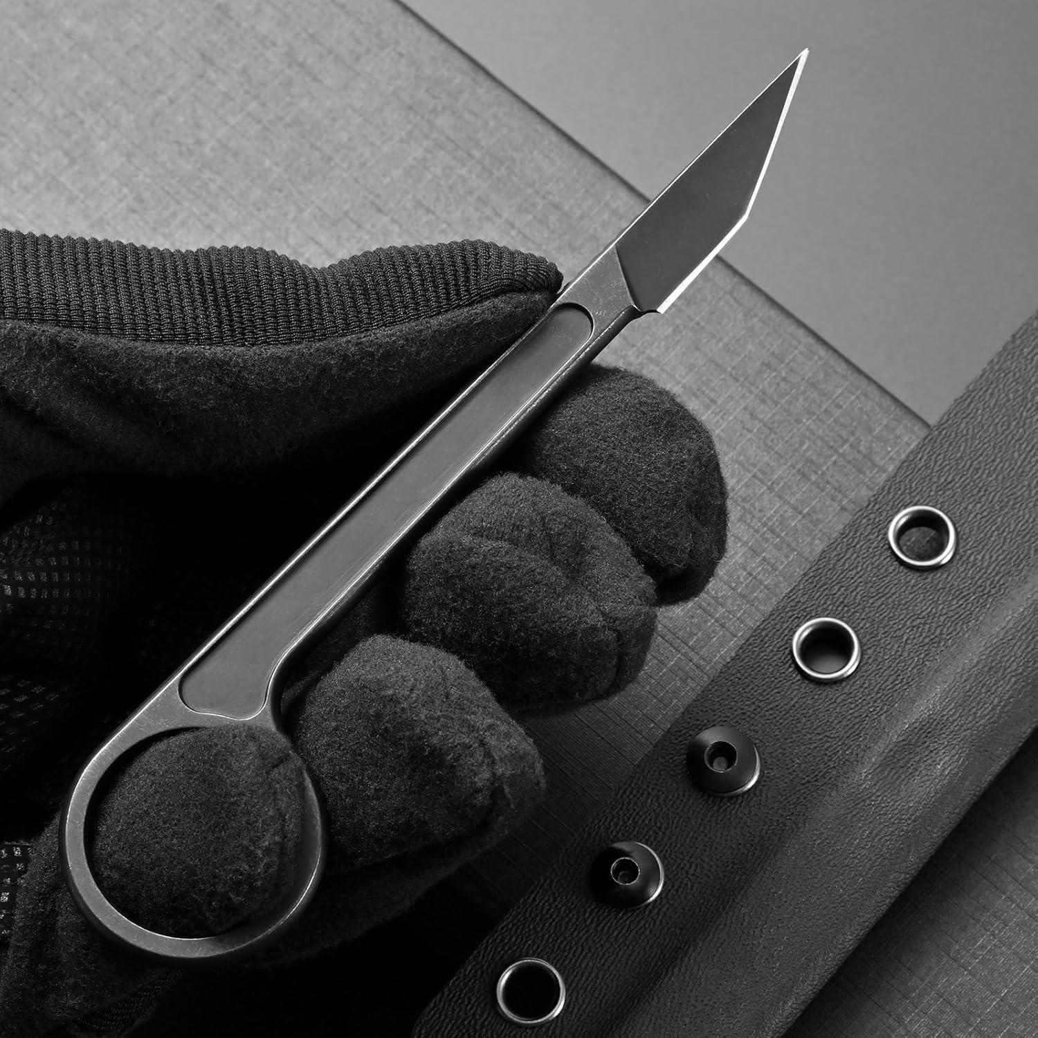 Cuchillo Ccanku C1104 D2 Acero Inoxidable 14 cm Camping