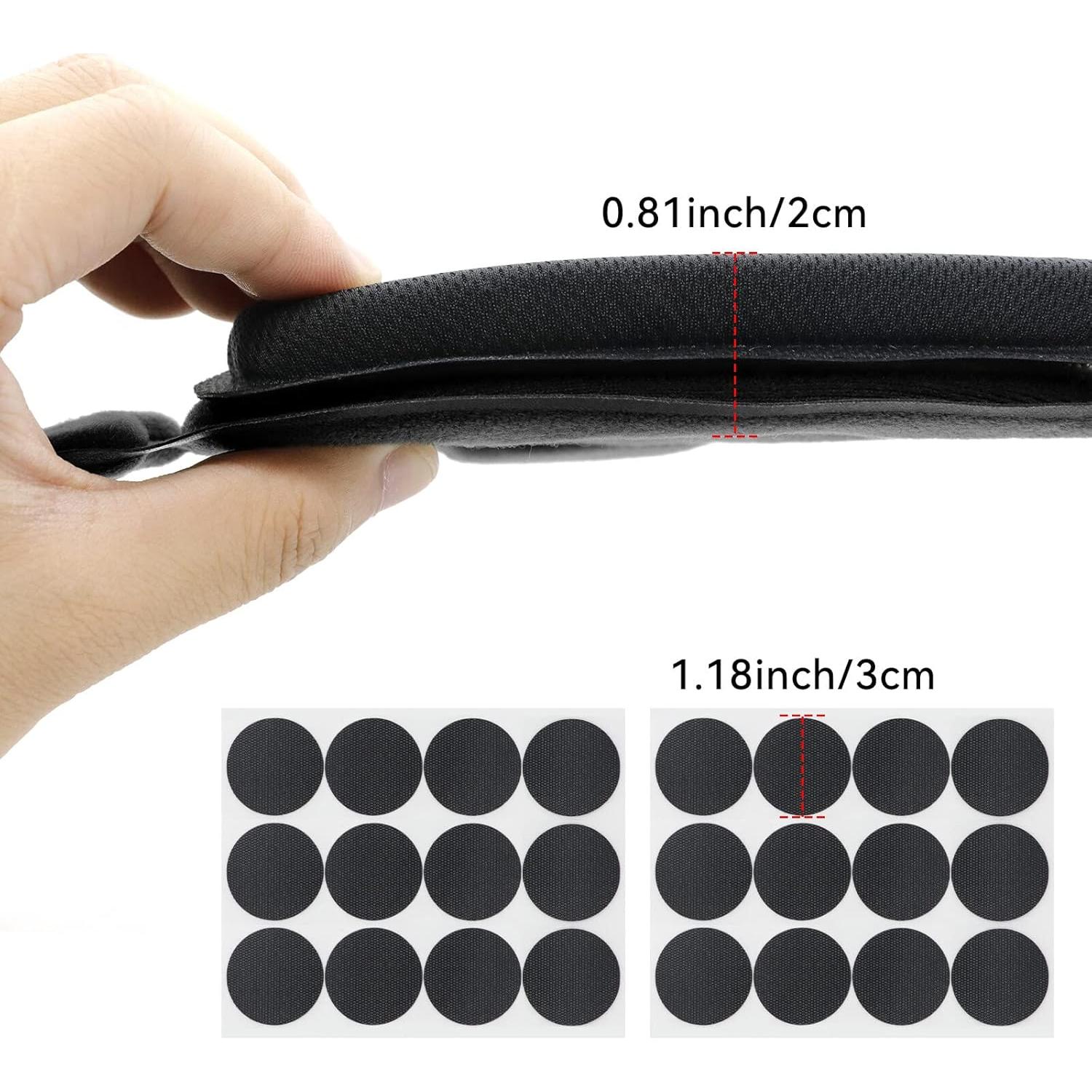 Almohadillas tácticas AOUTACC para casco de airsoft 26x20cm