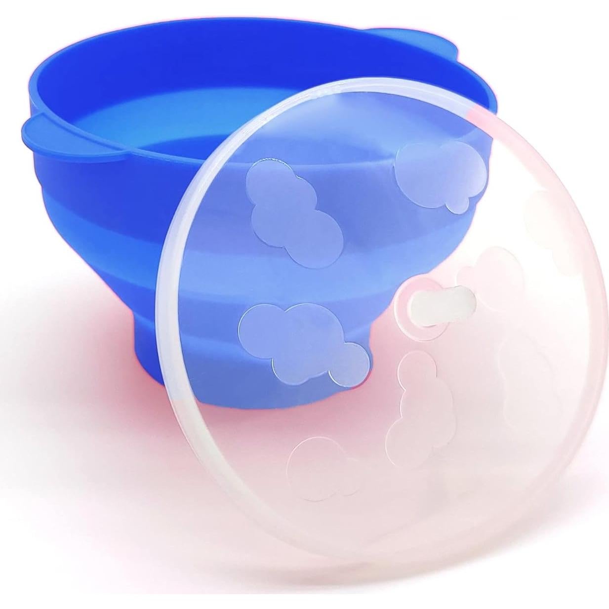 Mini Popcornera de Microondas YINGD Silicona Plegable 15x12.7cm