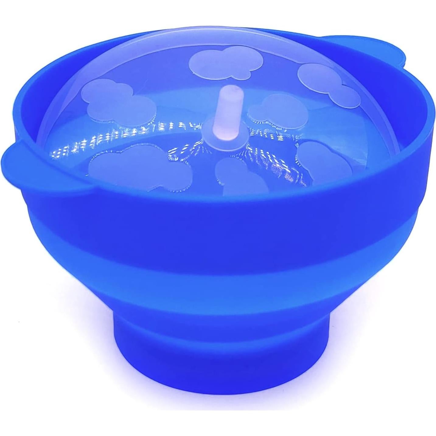 Mini Popcornera de Microondas YINGD Silicona Plegable 15x12.7cm