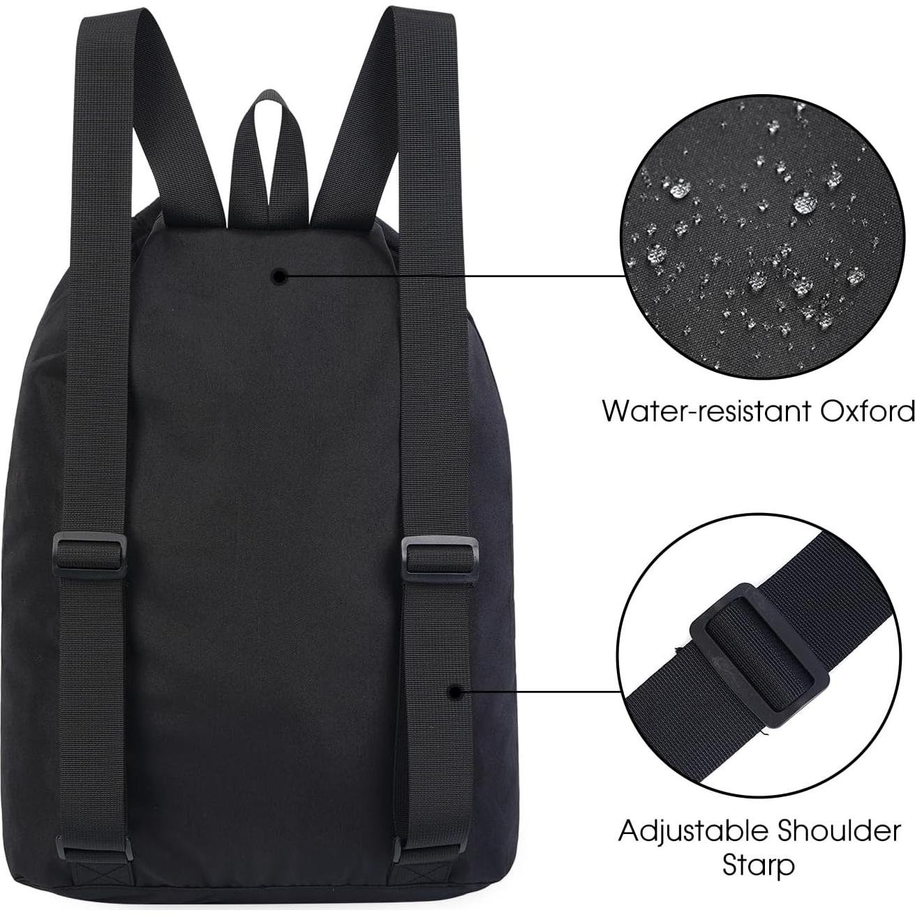 Bolsa de Natación WANDF Mochila de Malla 32x48cm 15L