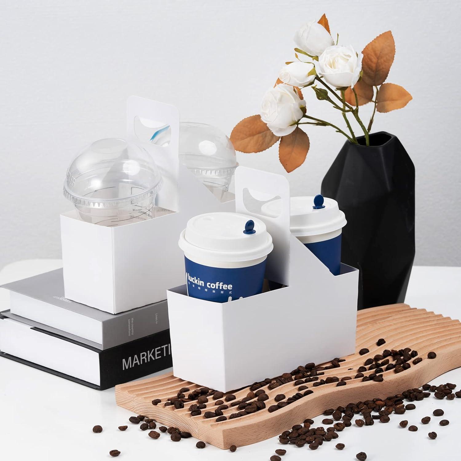 Portavasos de Papel Kraft V Viatanst - Paquete de 30 Soportes