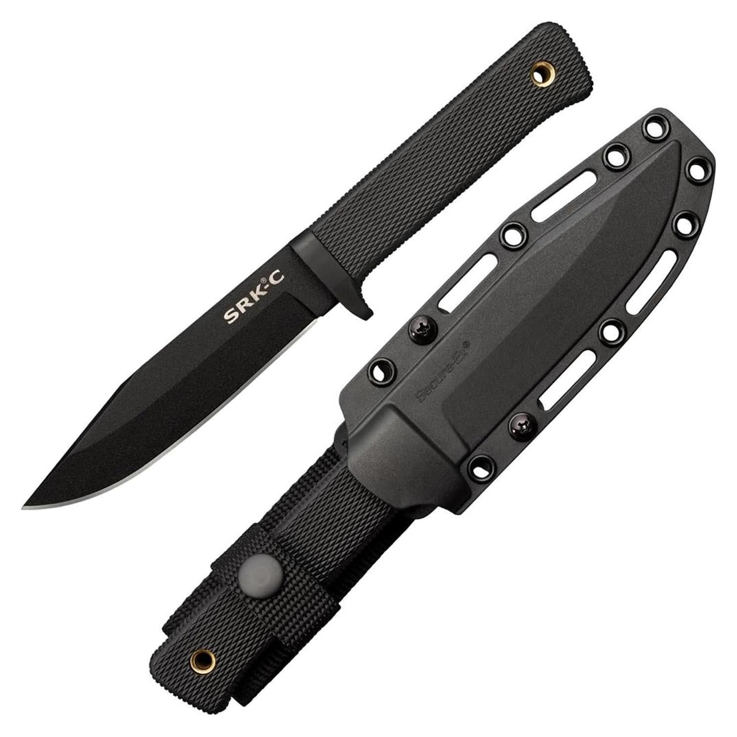 Cuchillo Táctico Cold Steel SRK Compact 12.7 cm SK-5 con Funda