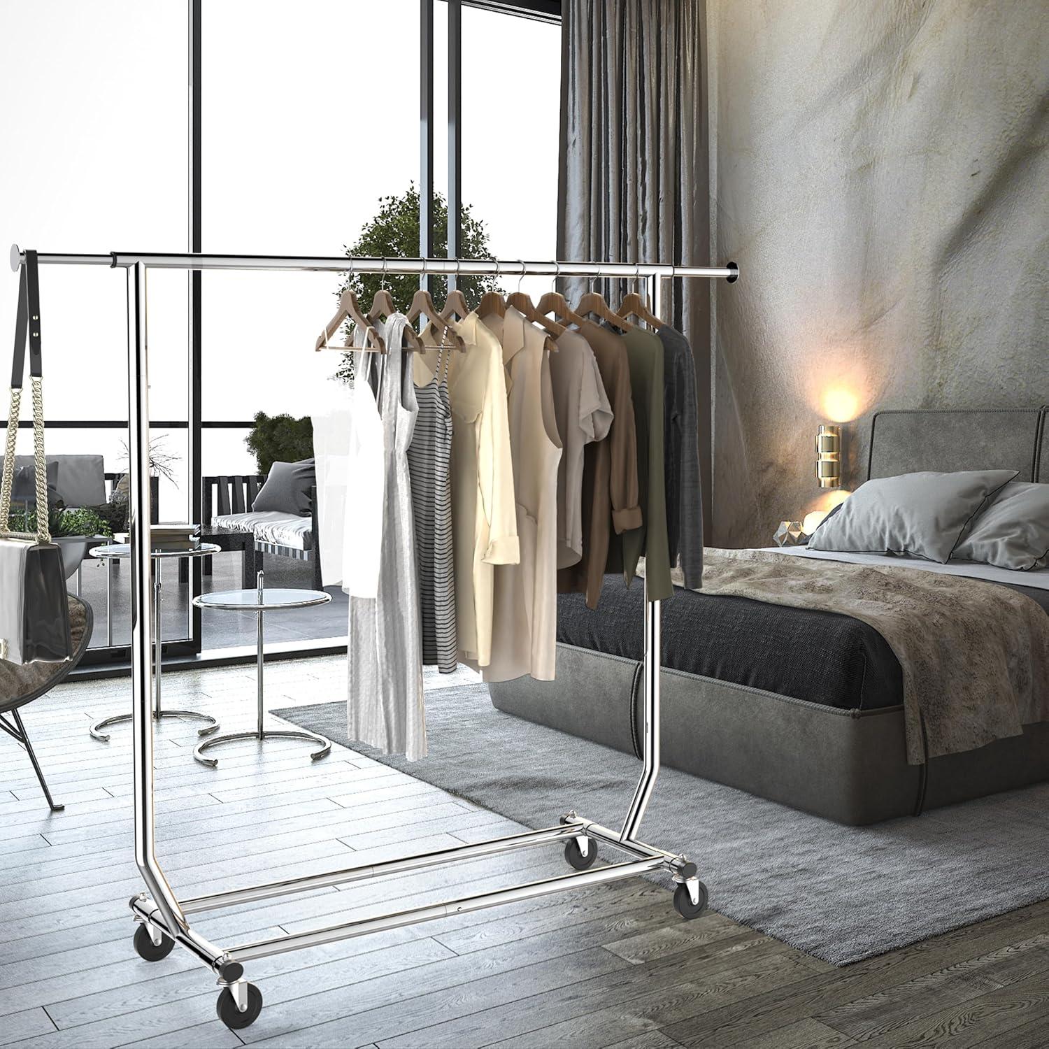 Soporte para Ropa Simple Houseware Grado Comercial 113.4 kg