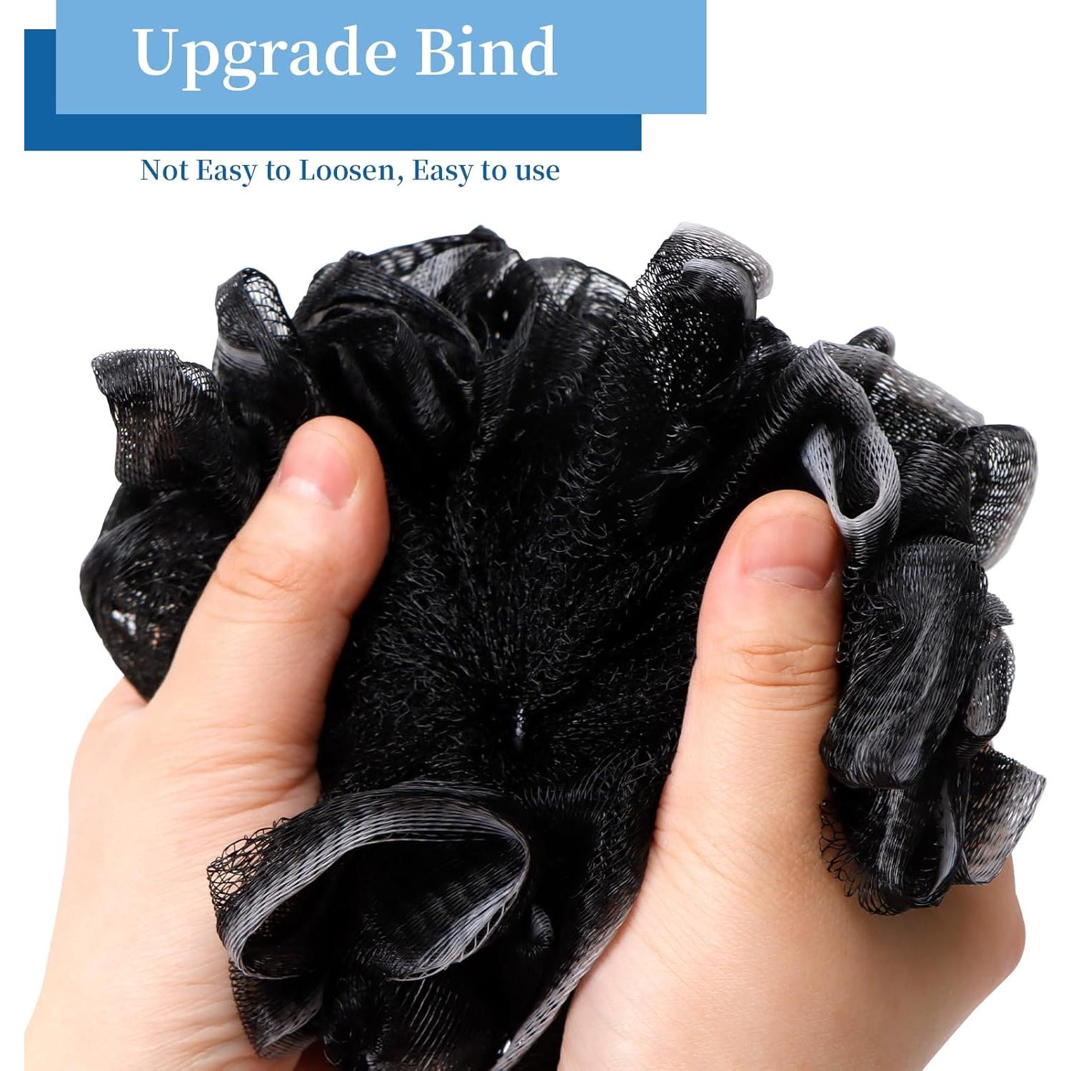 Esponja de Lufa Exfoliadora Farmoga 4Pack 50g Azul Negro