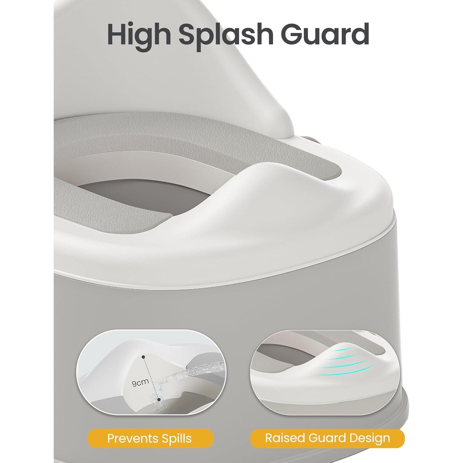 Inodoro de Entrenamiento 3 en 1 Minimiss para Niños Gris