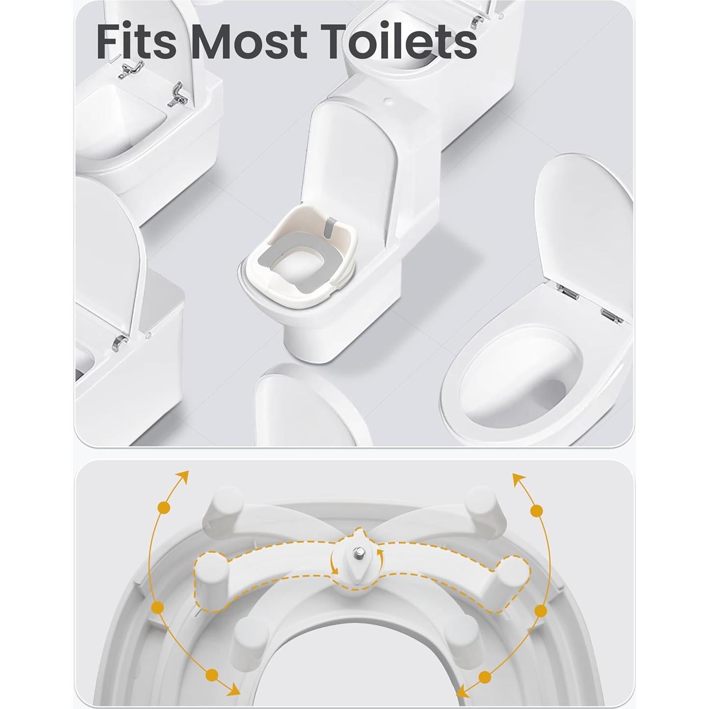 Inodoro de Entrenamiento 3 en 1 Minimiss para Niños Gris