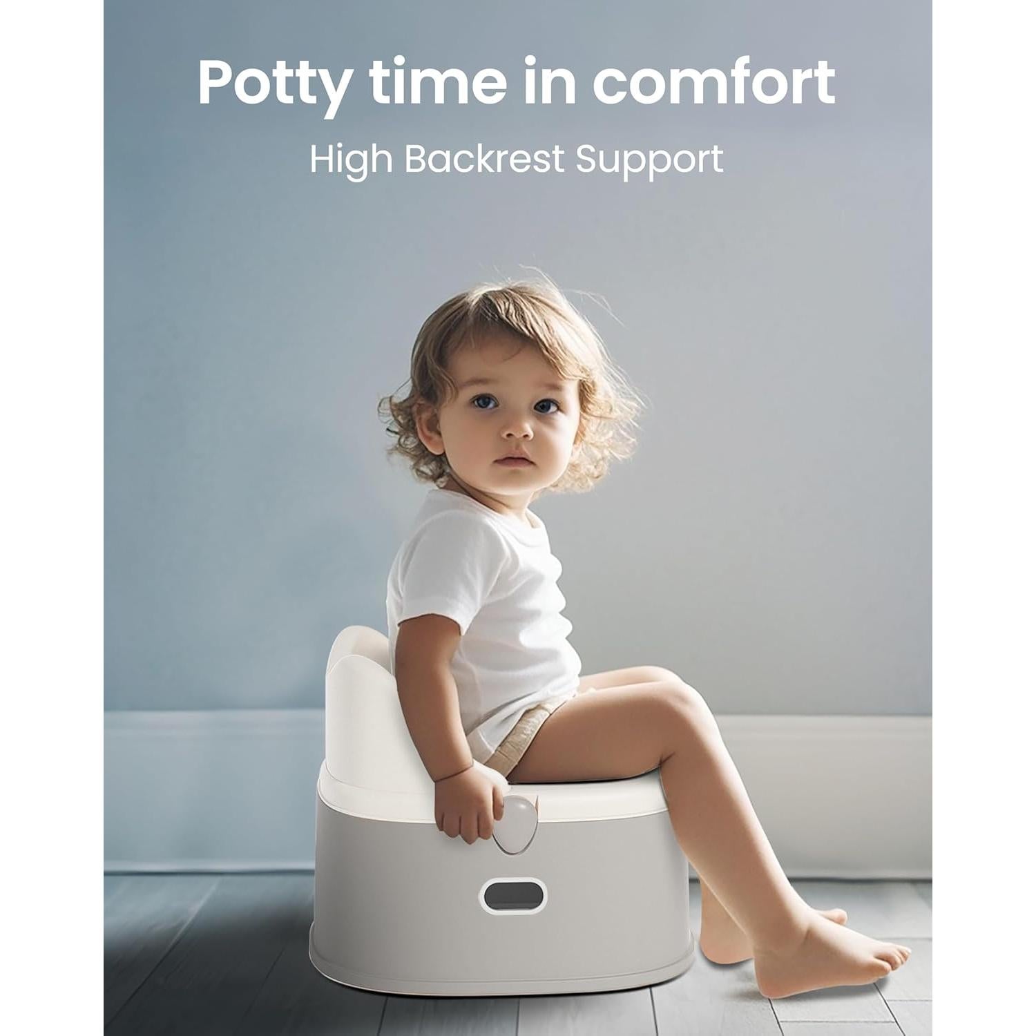 Inodoro de Entrenamiento 3 en 1 Minimiss para Niños Gris