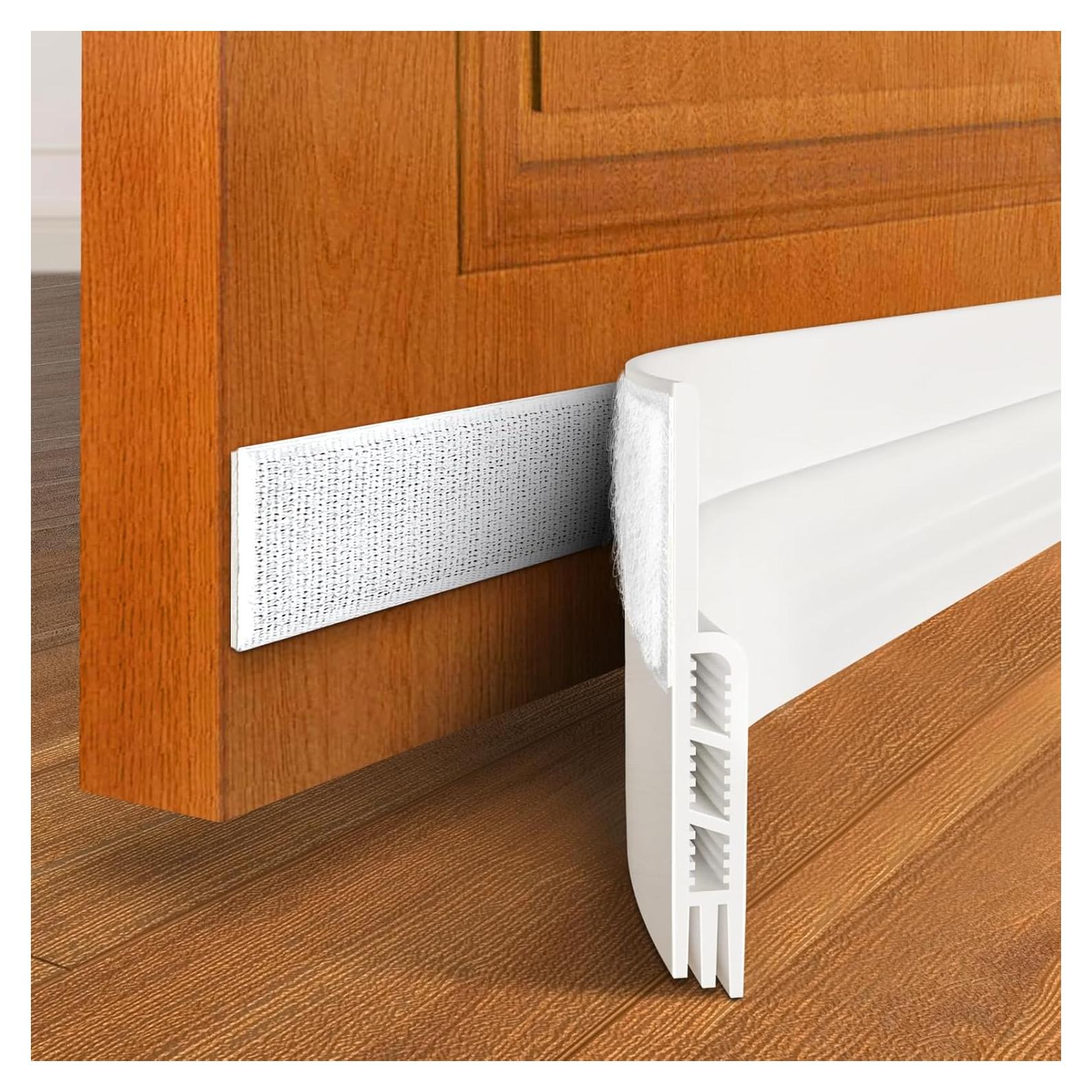 Tapón Reutilizable para Corrientes de Aire Holikme 104 cm Blanco