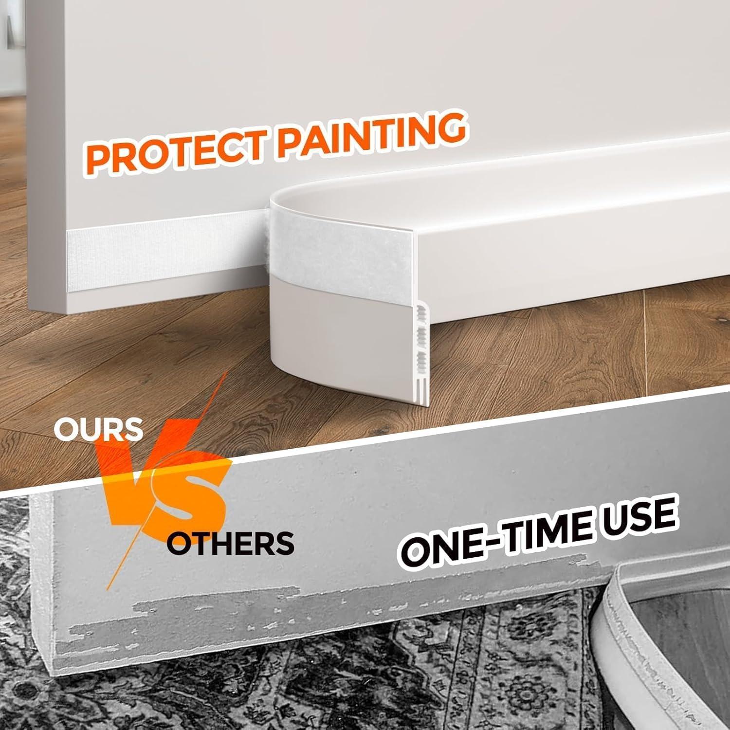 Tapón Reutilizable para Corrientes de Aire Holikme 104 cm Blanco