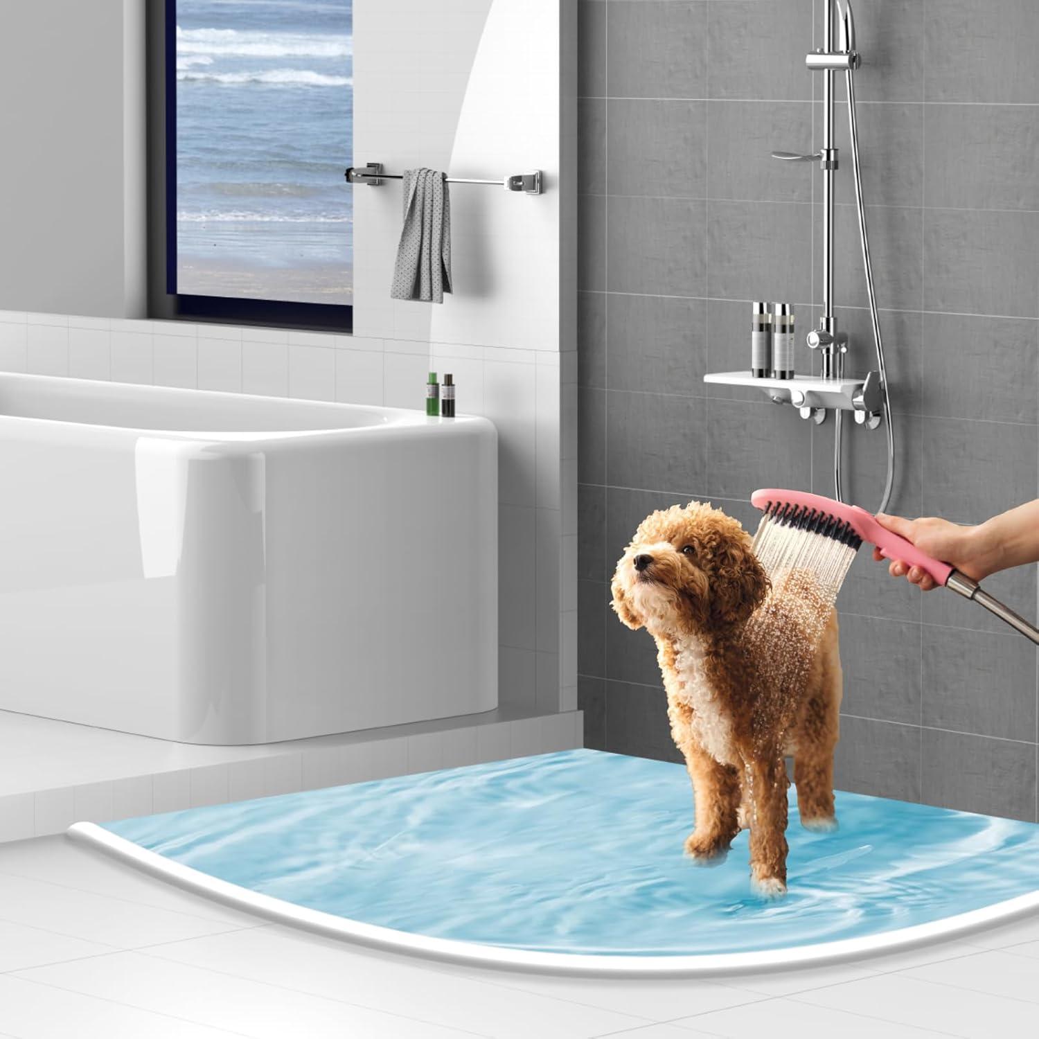 Dique de Agua para Ducha Vannesse 99.06 cm Silicona Flexible