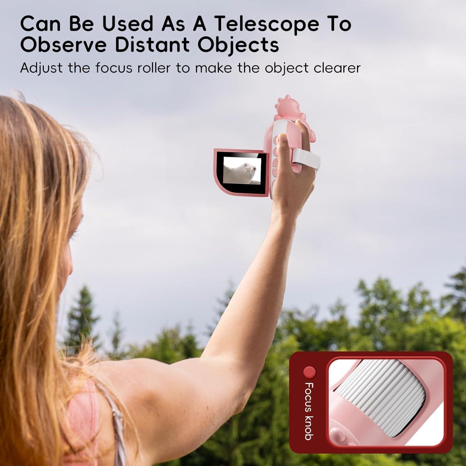 Microscopio Portátil WINWEND 1000X para Niños con LED