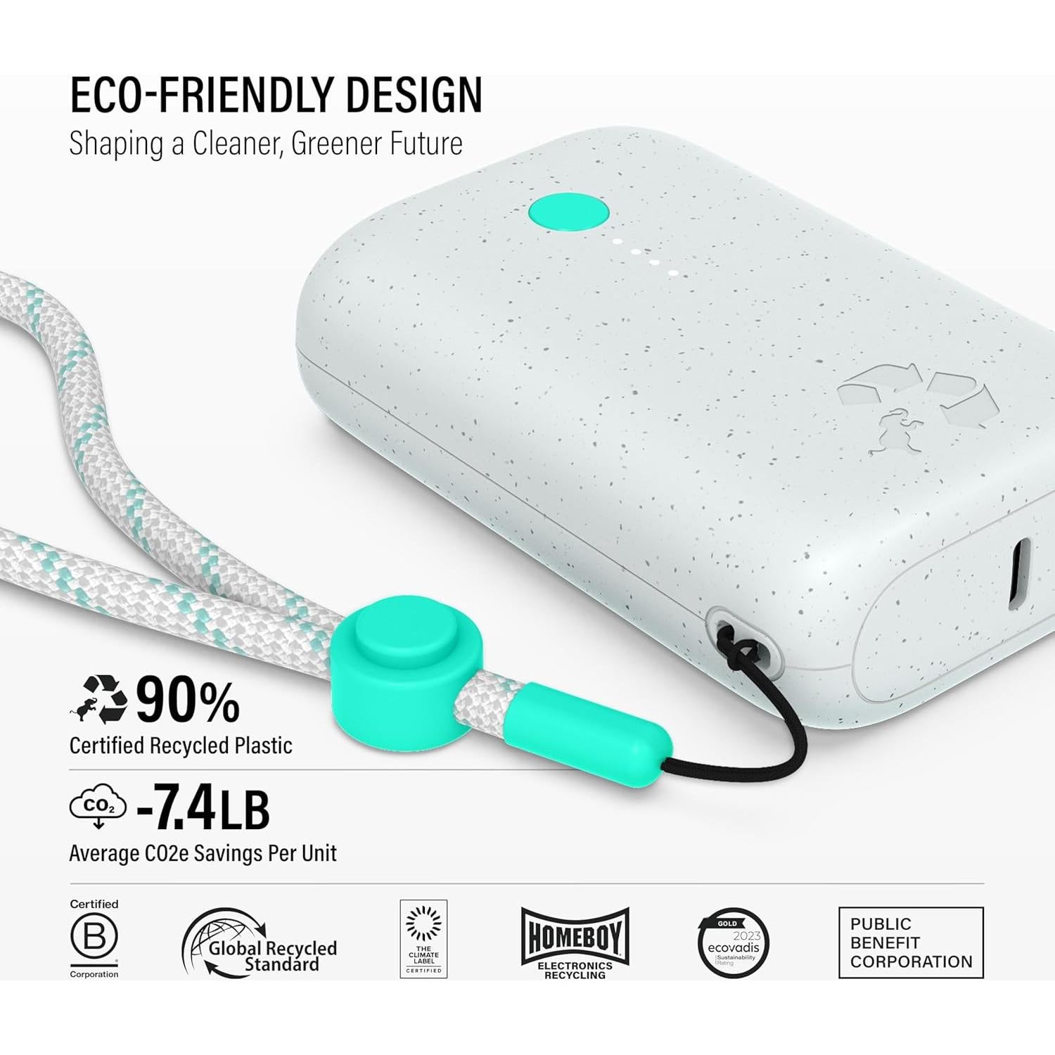 Cargador Portátil Nimble 10,000mAh Carga Rápida Dual USB-C