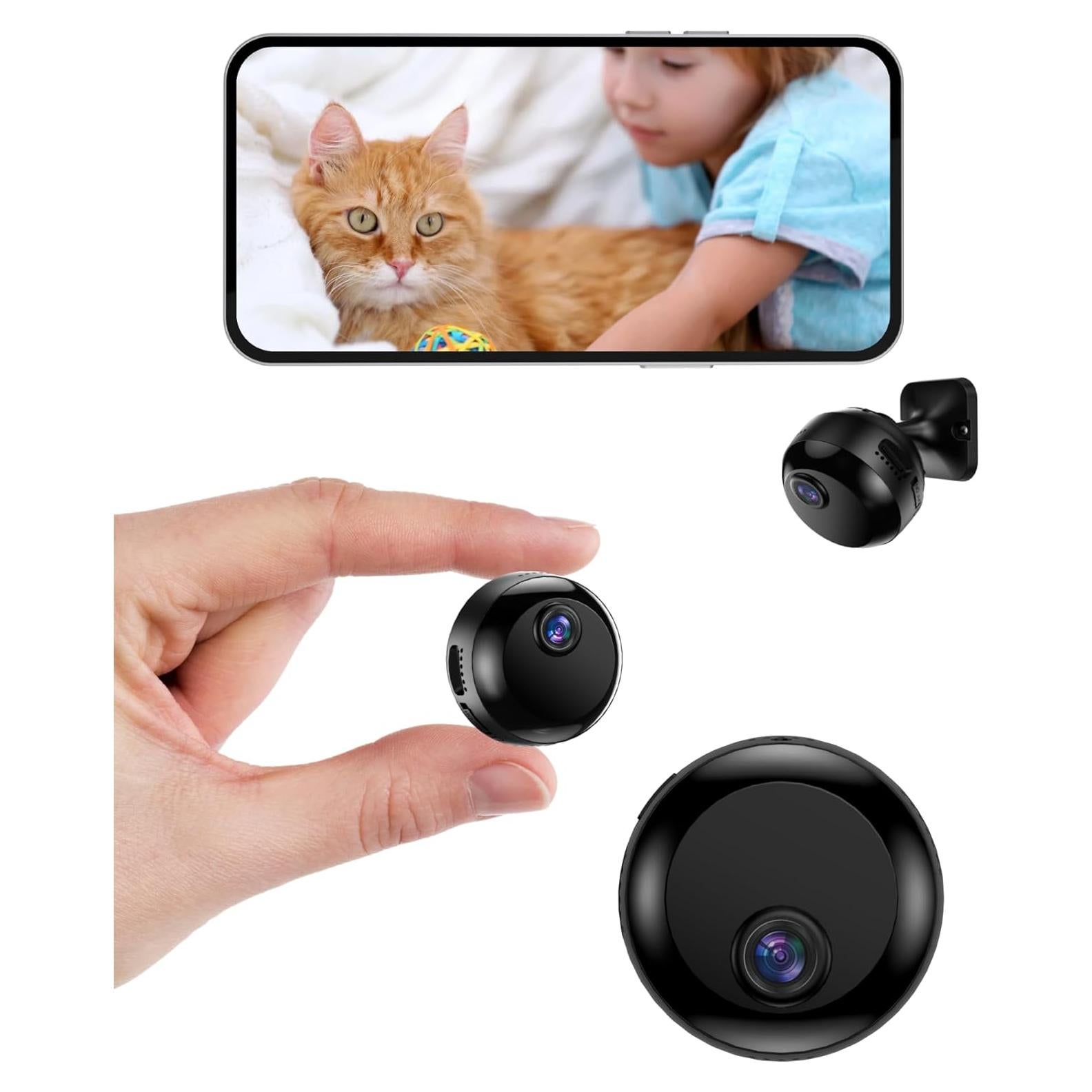 Cámara Interior Wi-Fi 1080P YIZHANZHAOMING con Visión Nocturna