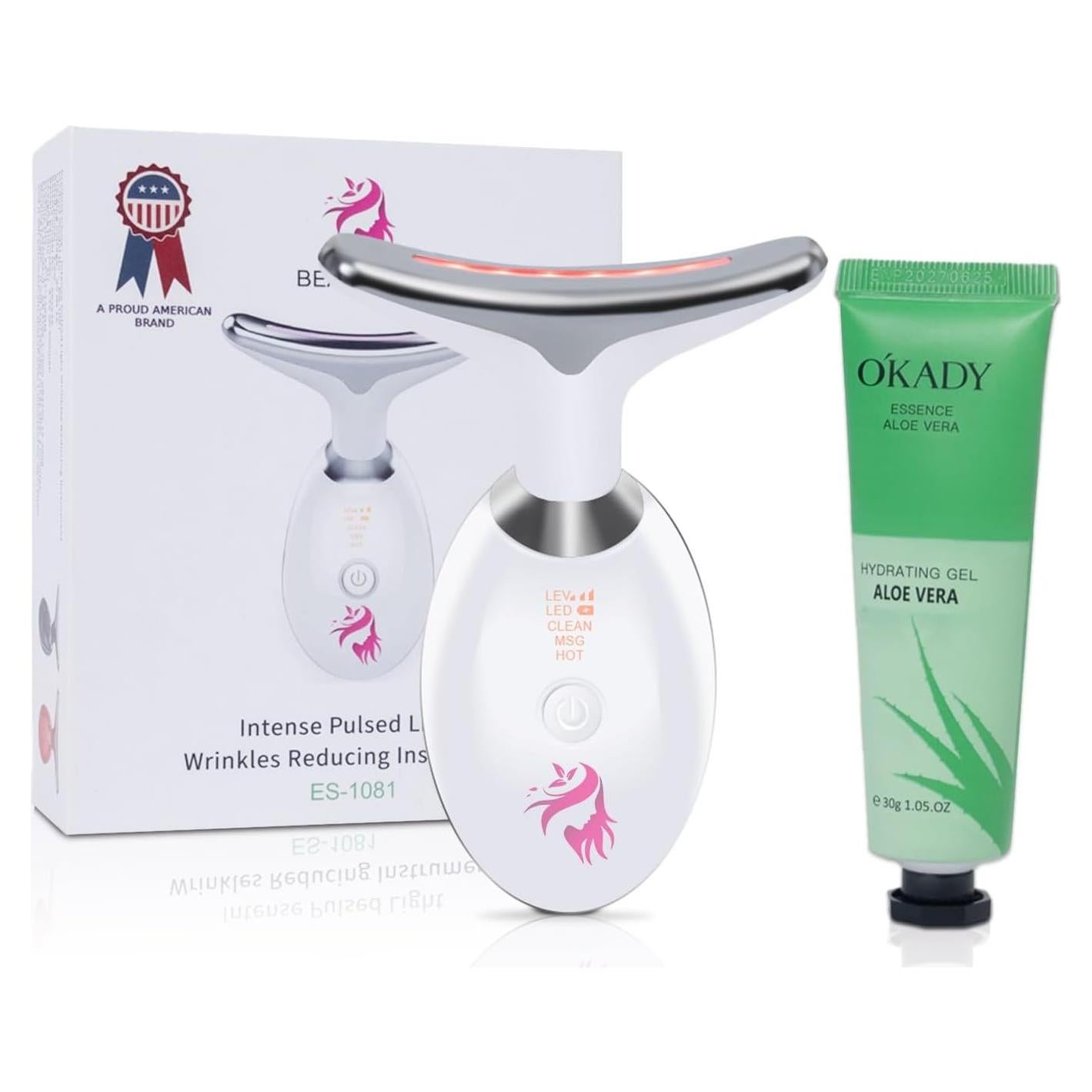 Masajeador Facial LED 7-en-1 Beautilite Antienvejecimiento