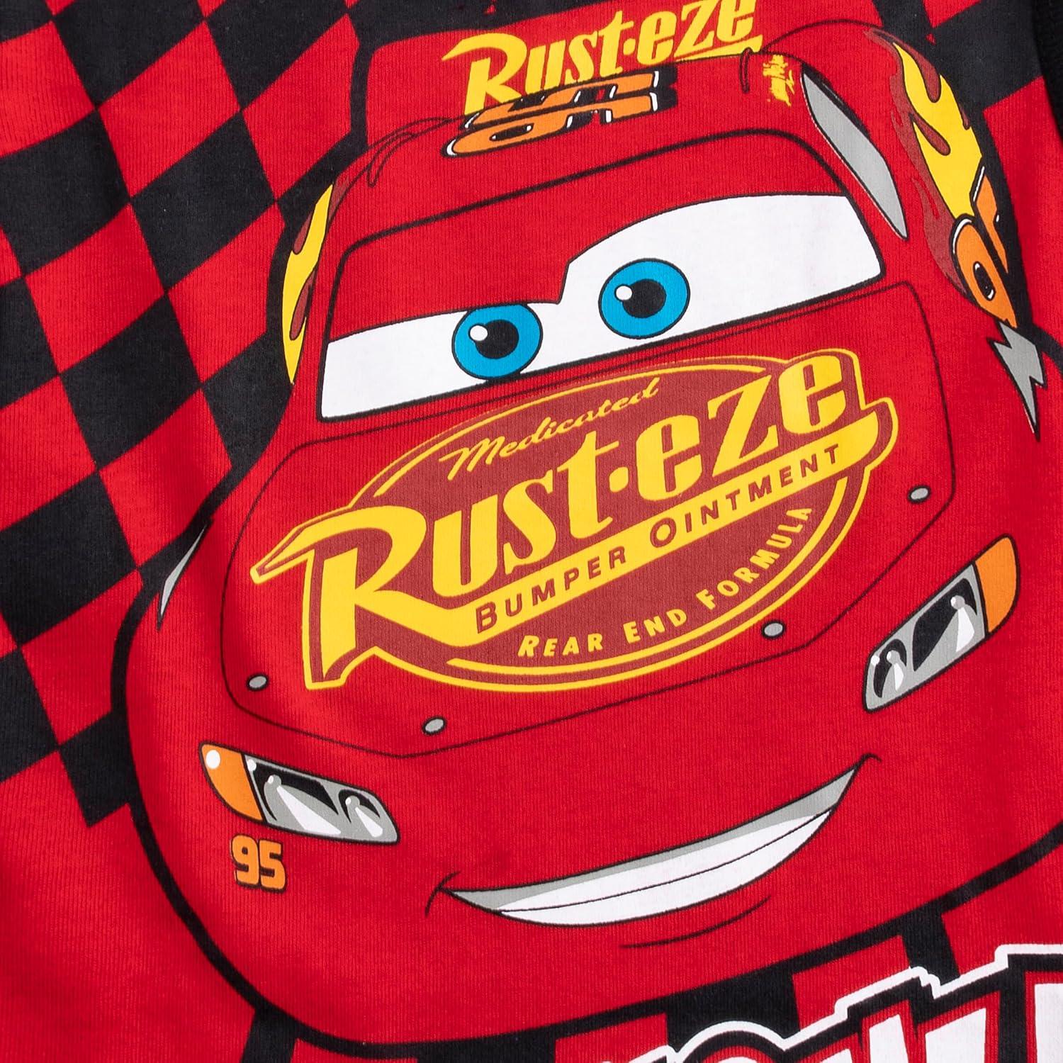 Conjunto Disney Cars Lightning McQueen 3 Piezas Niños 2T a 8