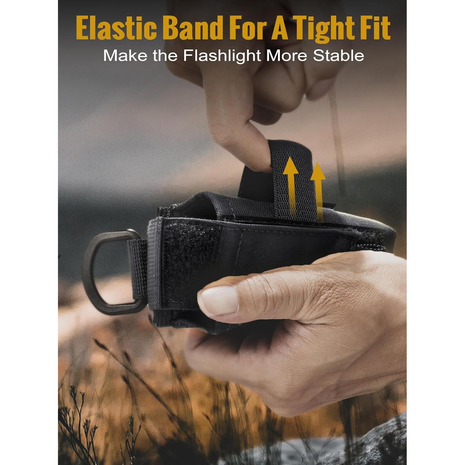 Portaflash Táctico OneTigris Molle Nylon 1000D Negro