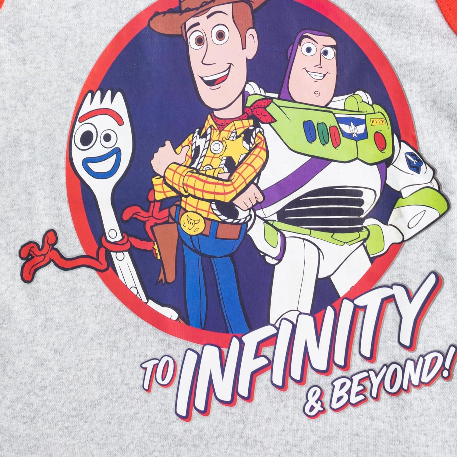 Camisetas Sin Mangas Disney Toy Story Woody y Buzz 2T Azul/Gris