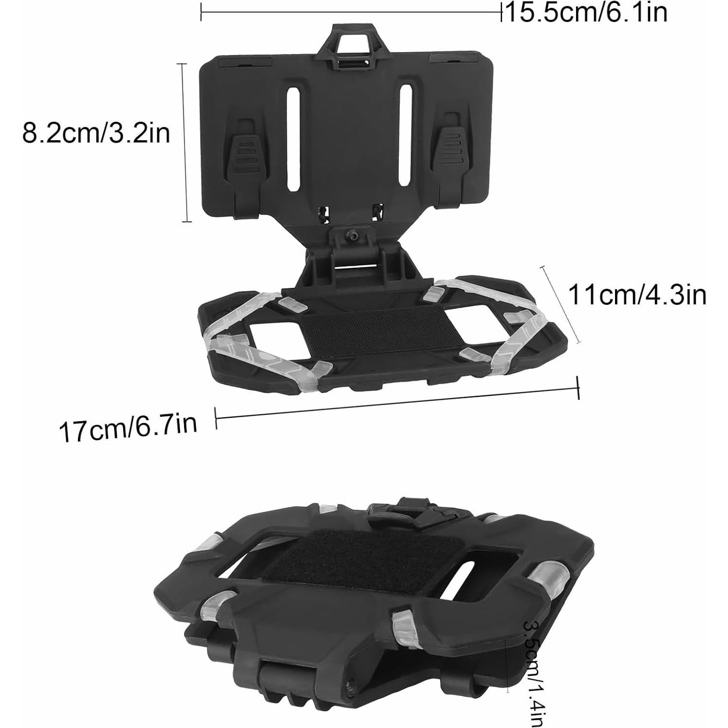 Soporte Táctico Plegable Wenyrich para Smartphone Negro