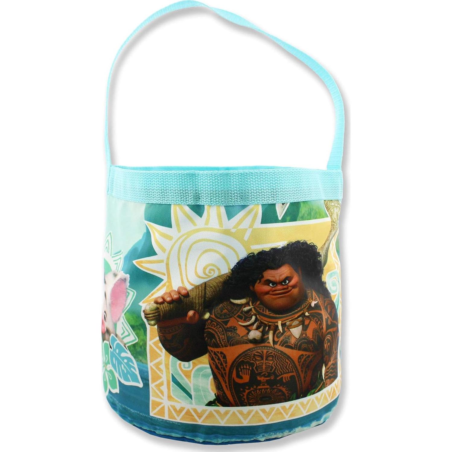 Cesta de Regalo Colapsable Moana de Nylon para Niñas - Azul