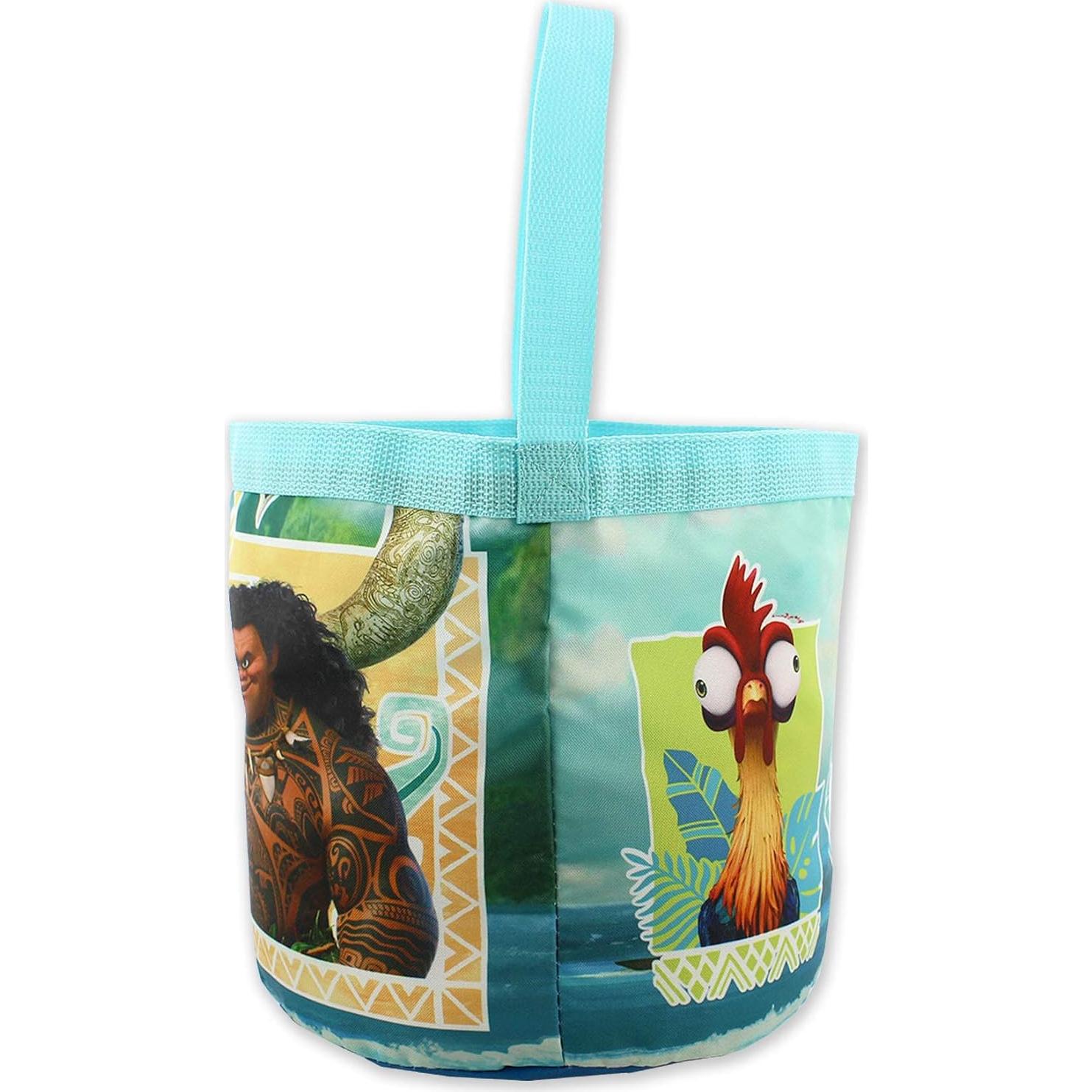 Cesta de Regalo Colapsable Moana de Nylon para Niñas - Azul