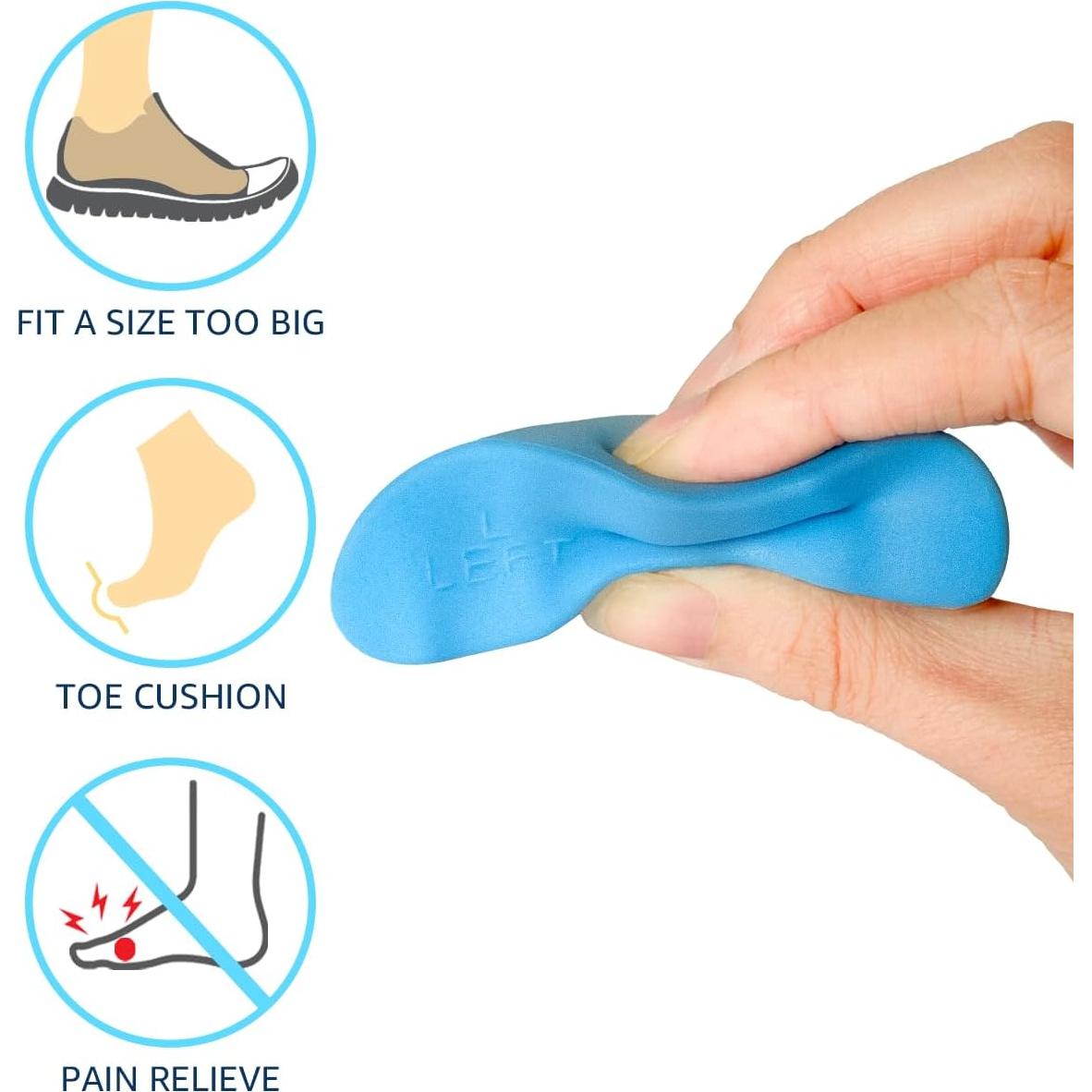 Insertos de Relleno para Zapatos SQHT - Ajuste Perfecto Azul