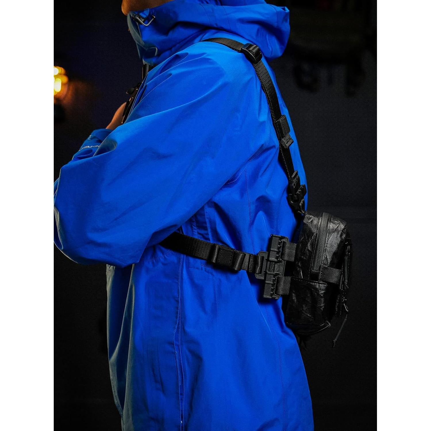 Correa de Pecho TACTICAL GEEK TGBelt7 Nylon Ajustable Negro