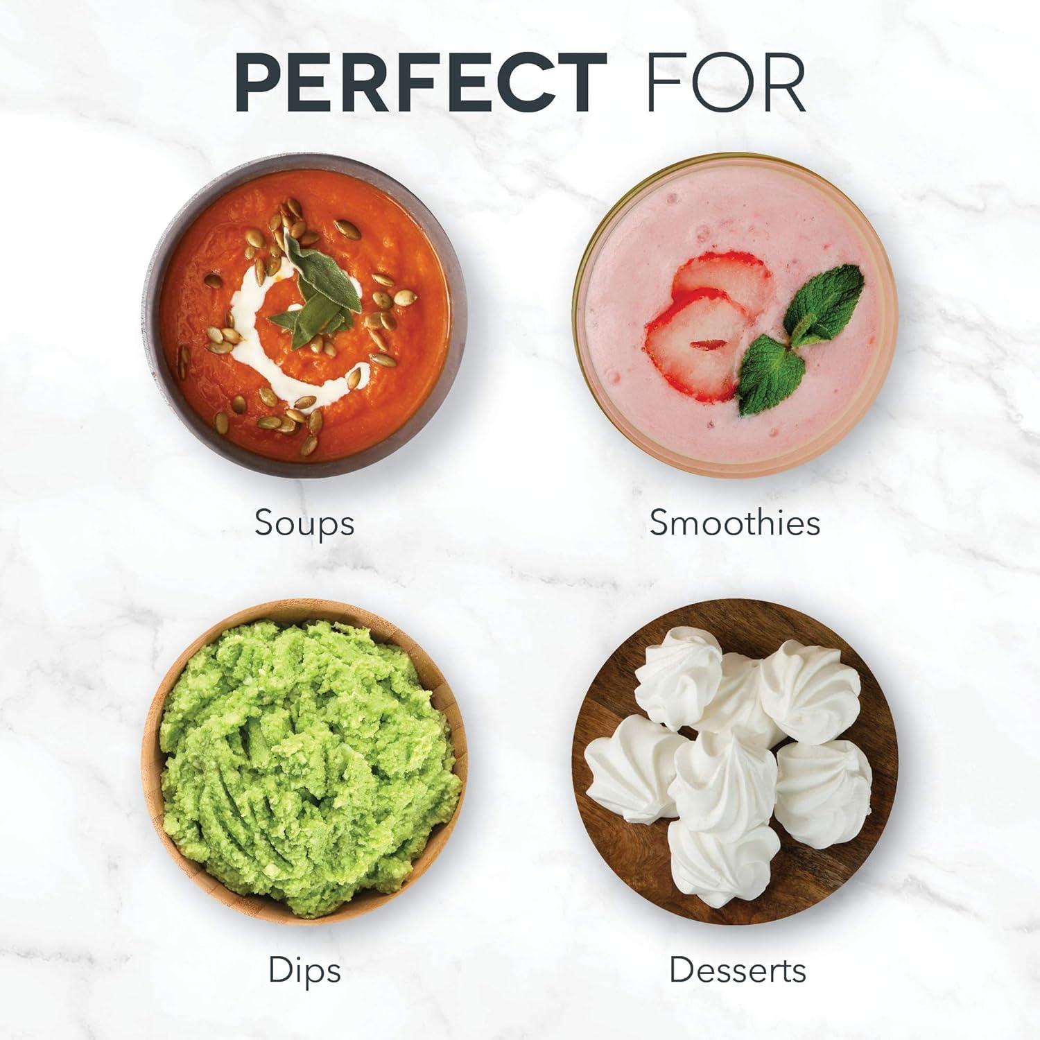 Batidora de Inmersión Dash Chef Series 5 Velocidades Aqua