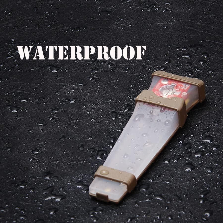 Luz de Señal para Casco Zamudam Intermitente Impermeable