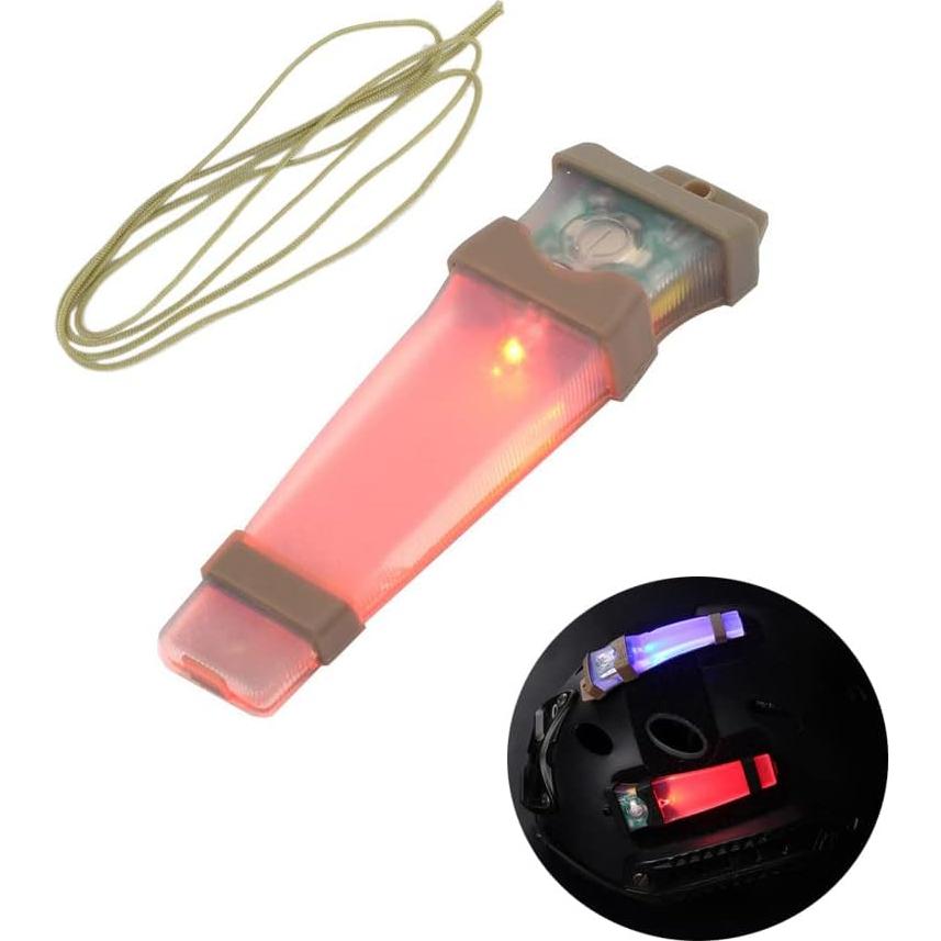 Luz de Señal para Casco Zamudam Intermitente Impermeable