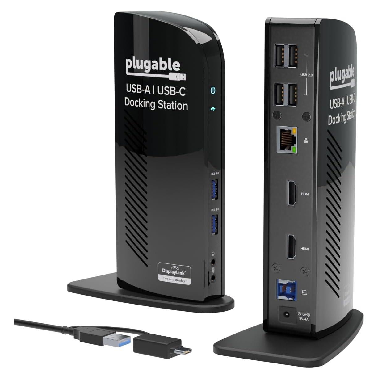 Estación Acoplamiento Plugable UD-3900 HDMI Doble Monitor