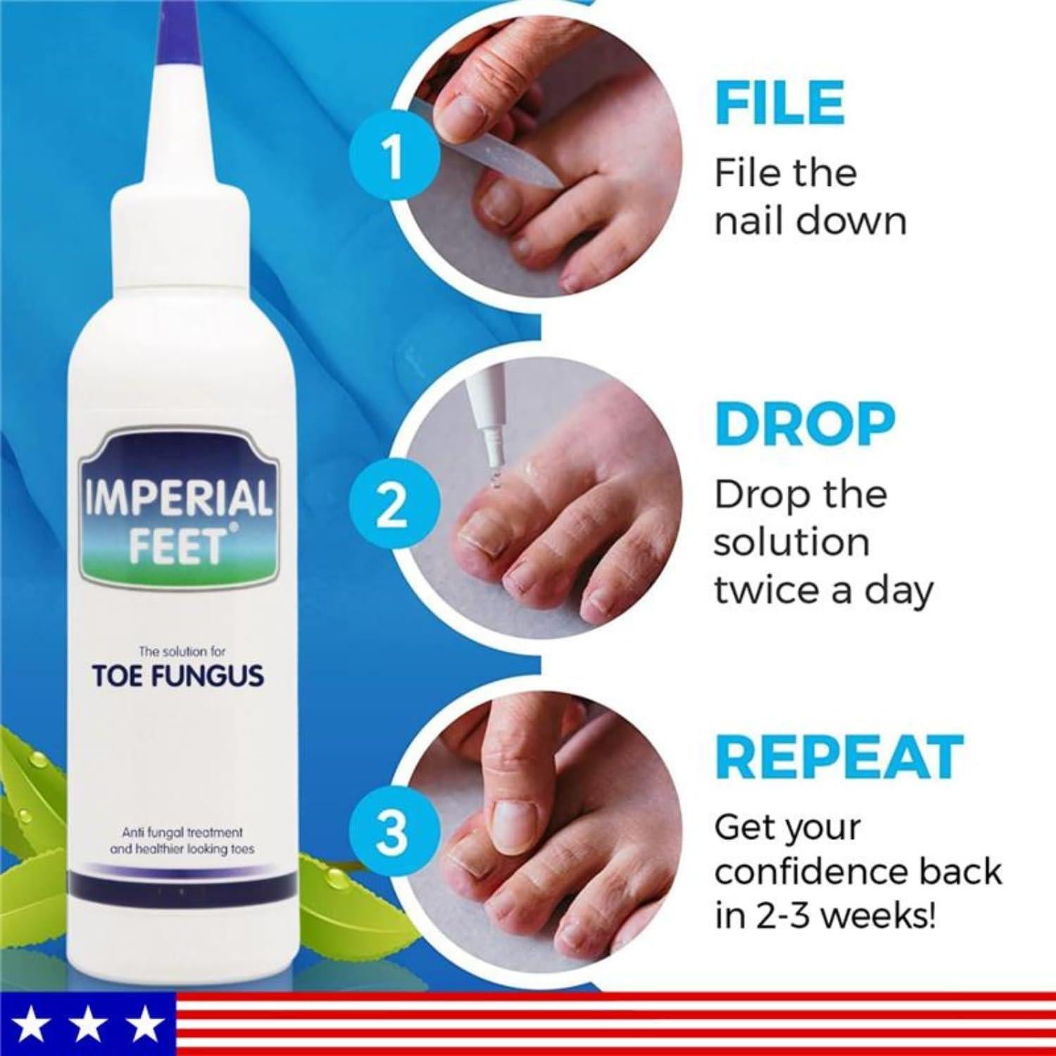 Tratamiento para Hongos en Uñas Imperial Feet 75ml - FDA